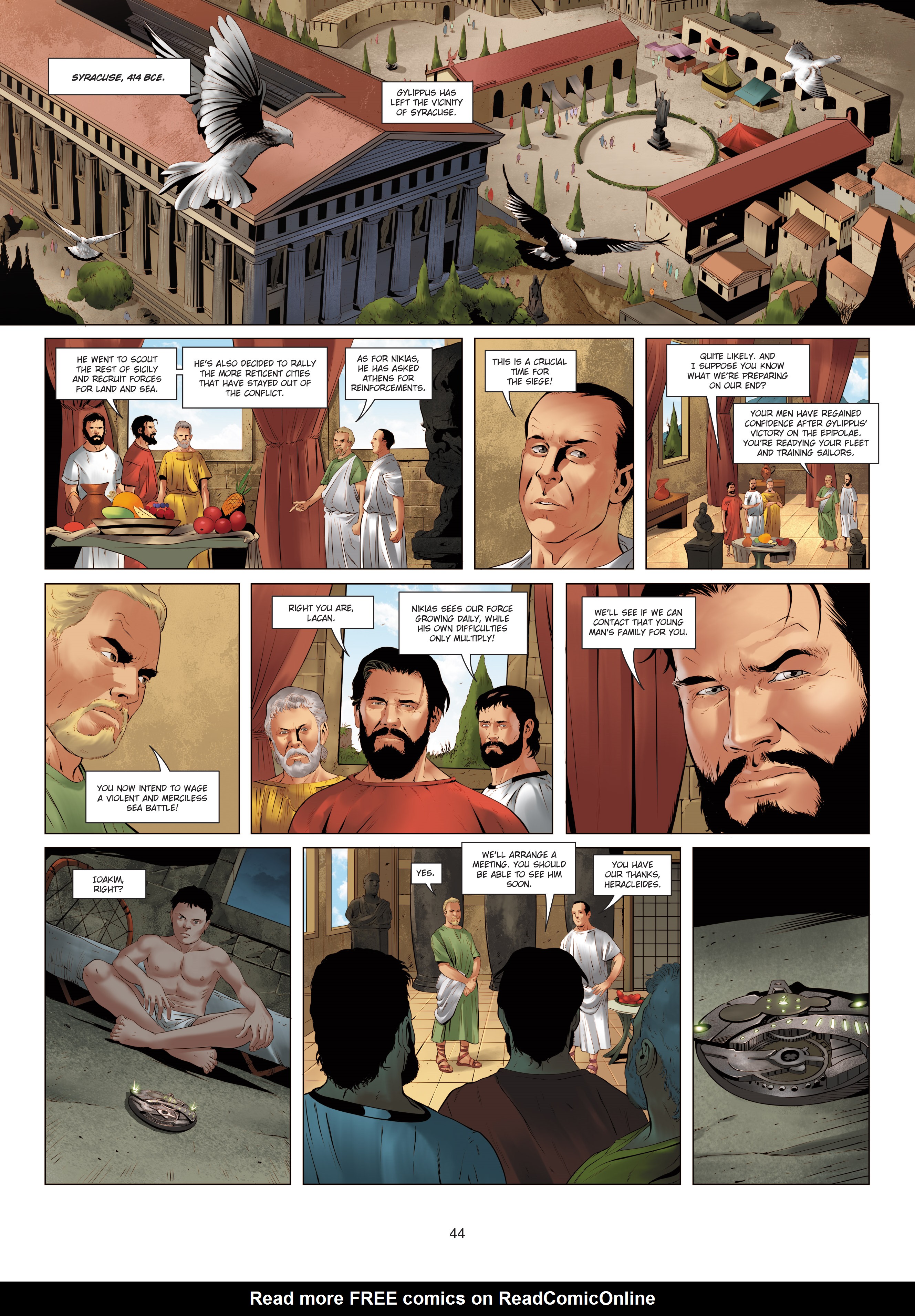 Read online Promethee comic -  Issue #18 - 43