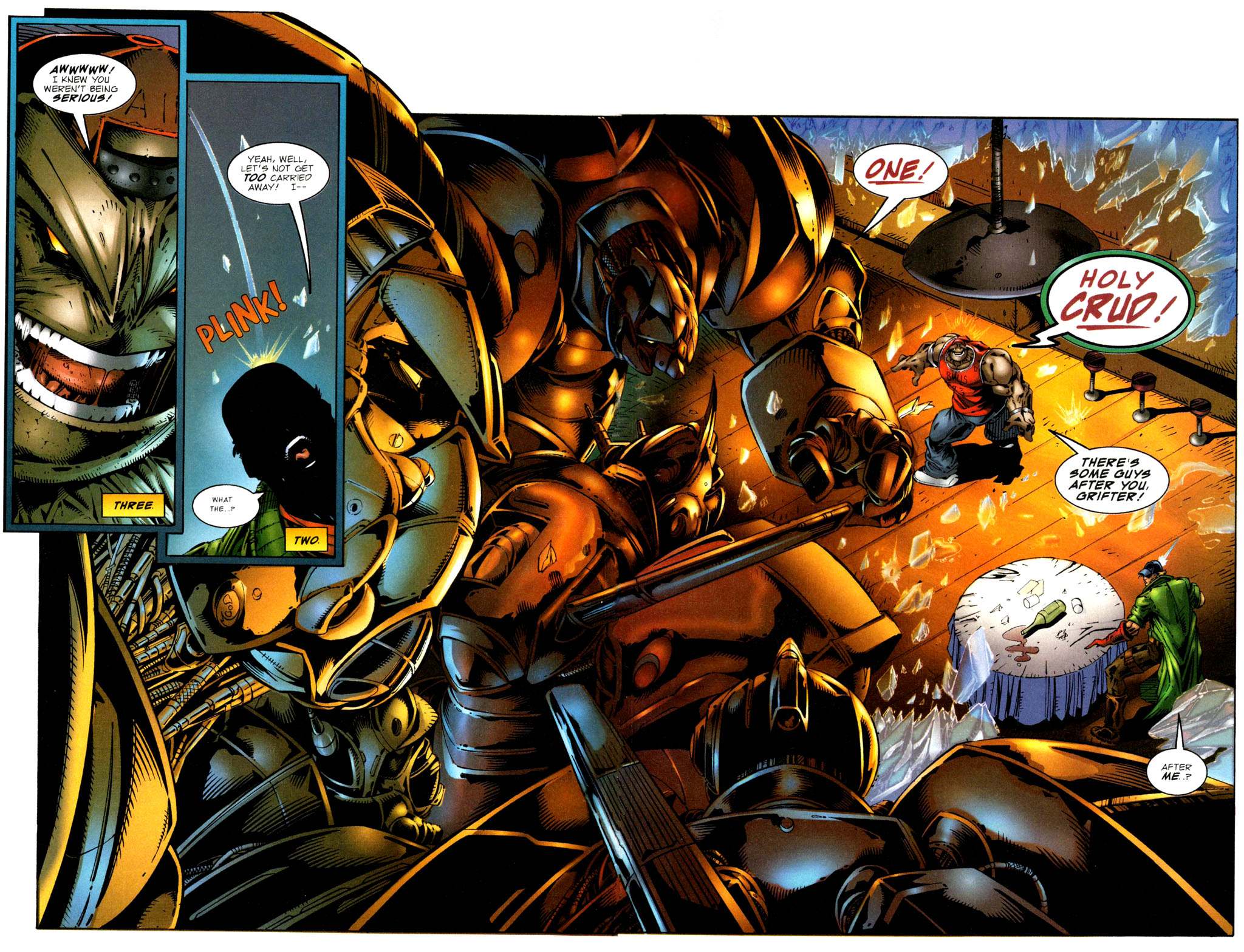 Read online Grifter/Badrock comic -  Issue #1 - 8