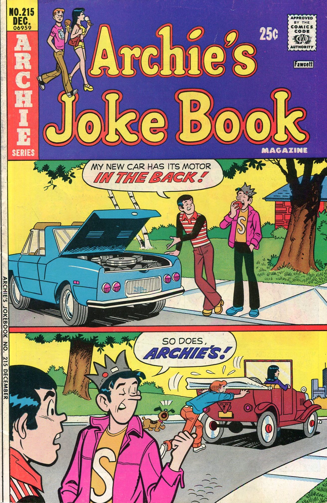 Read online Archie's Joke Book Magazine comic -  Issue #215 - 1