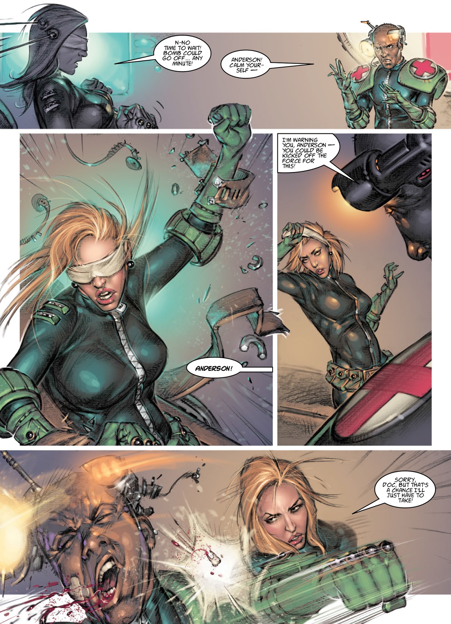 Read online Judge Anderson: The Psi Files comic -  Issue # TPB 5 - 217