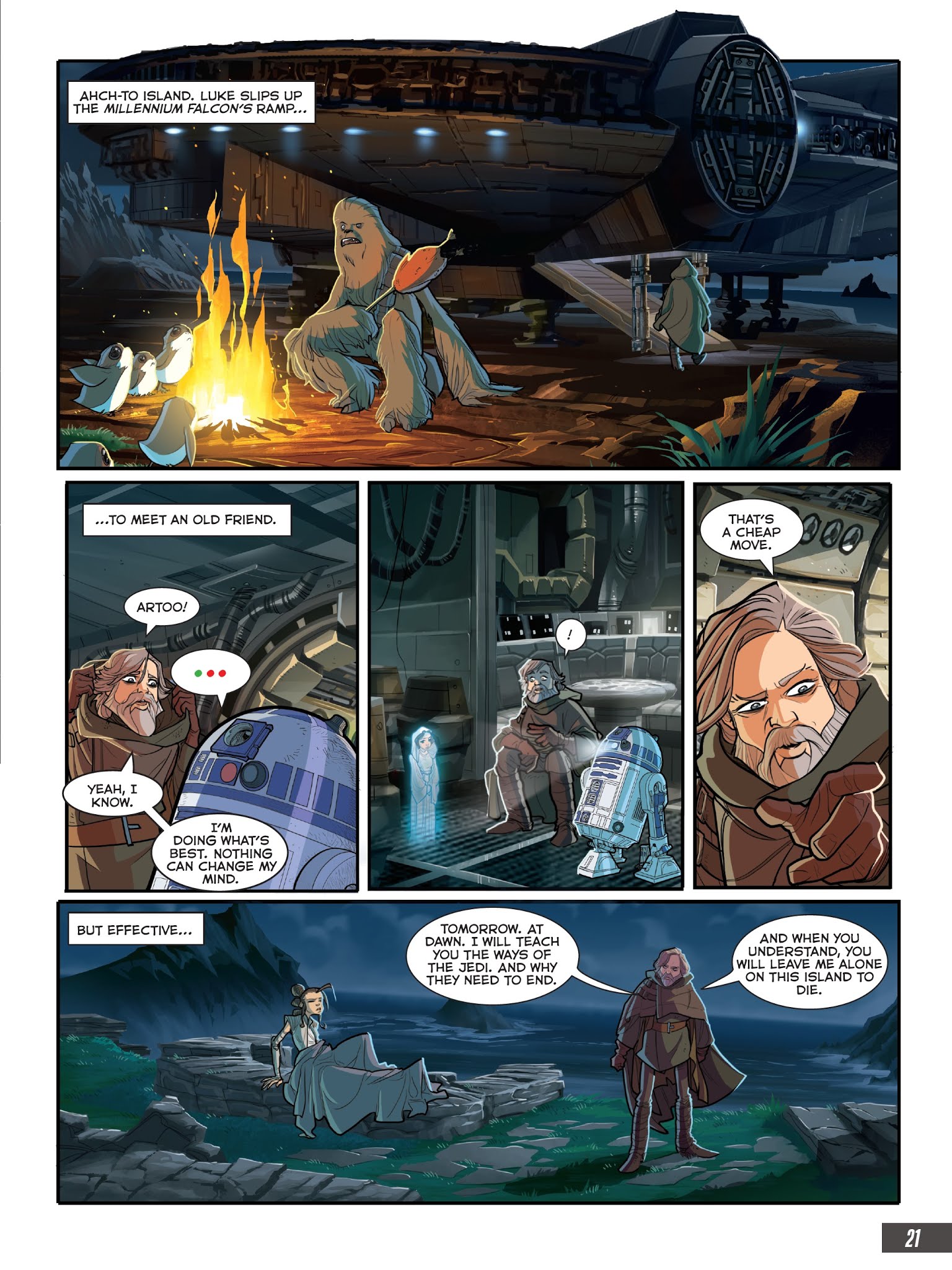 Read online Star Wars: The Last Jedi Graphic Novel Adaptation comic -  Issue # TPB - 23