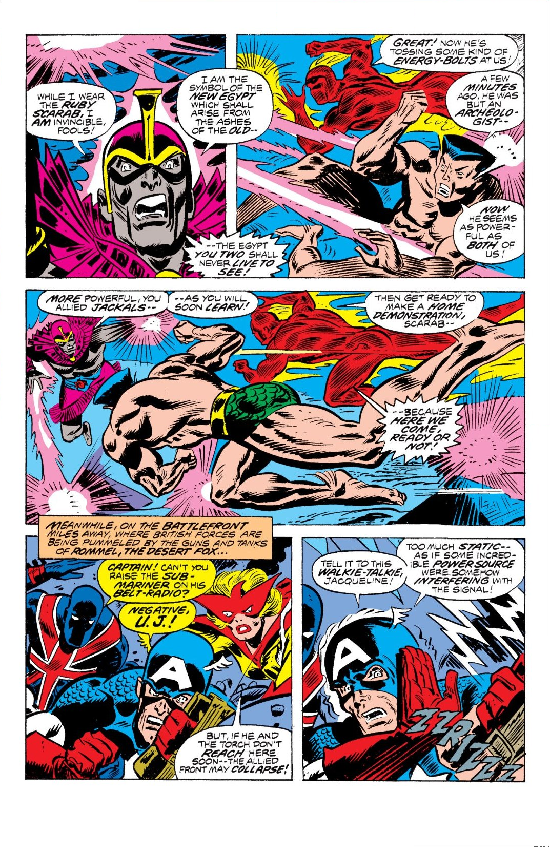 Read online The Invaders Classic comic -  Issue # TPB 2 (Part 1) - 23