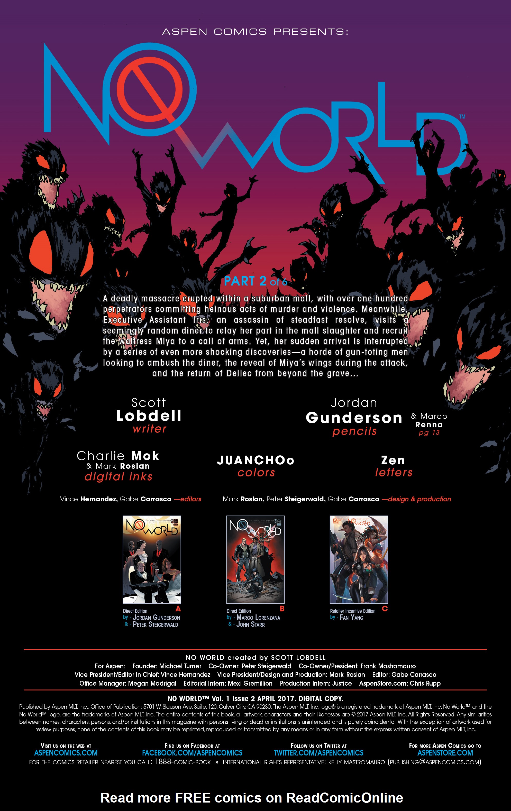 Read online No World comic -  Issue #2 - 3