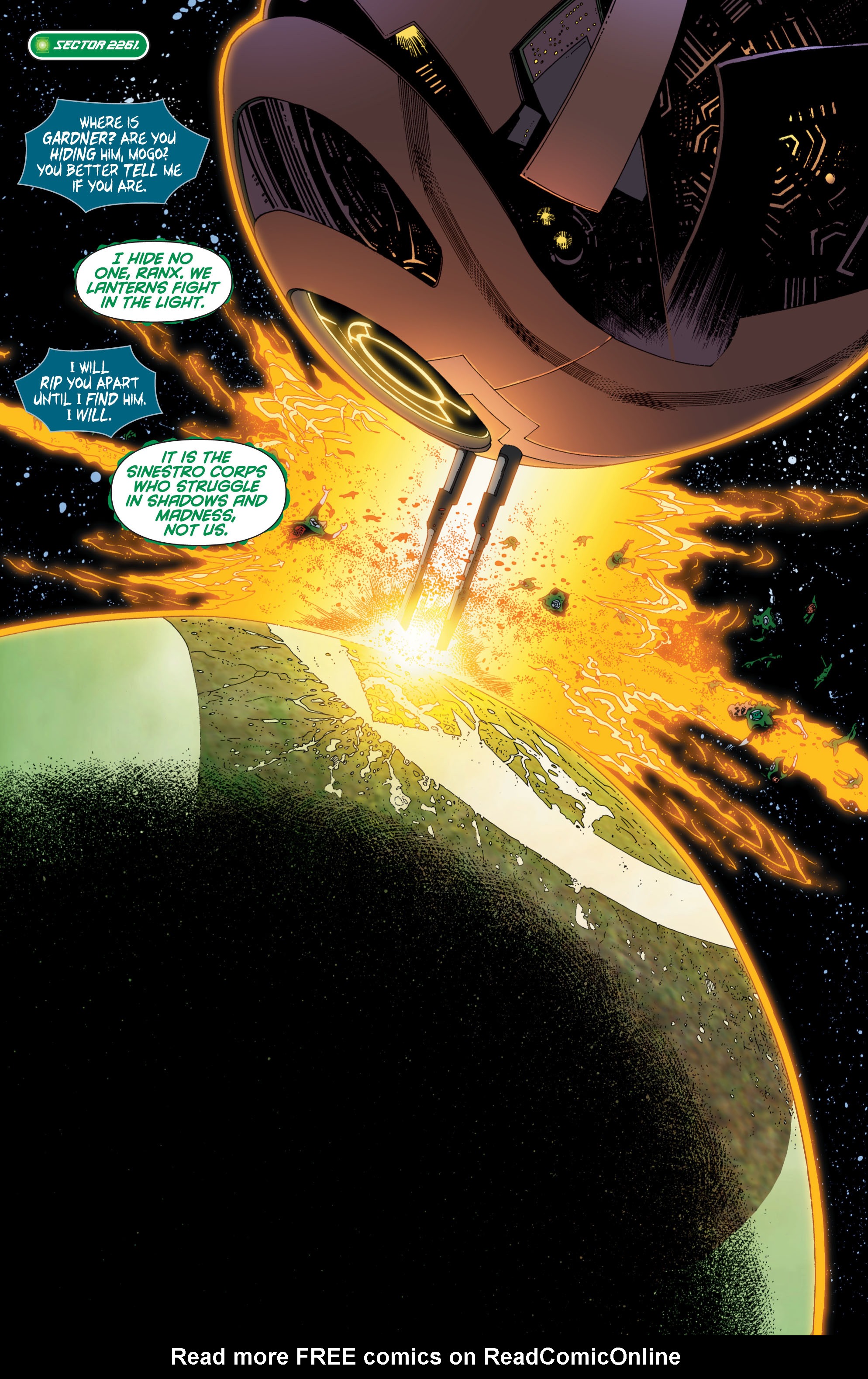 Read online Green Lantern: The Sinestro Corps War comic -  Issue # Full - 160
