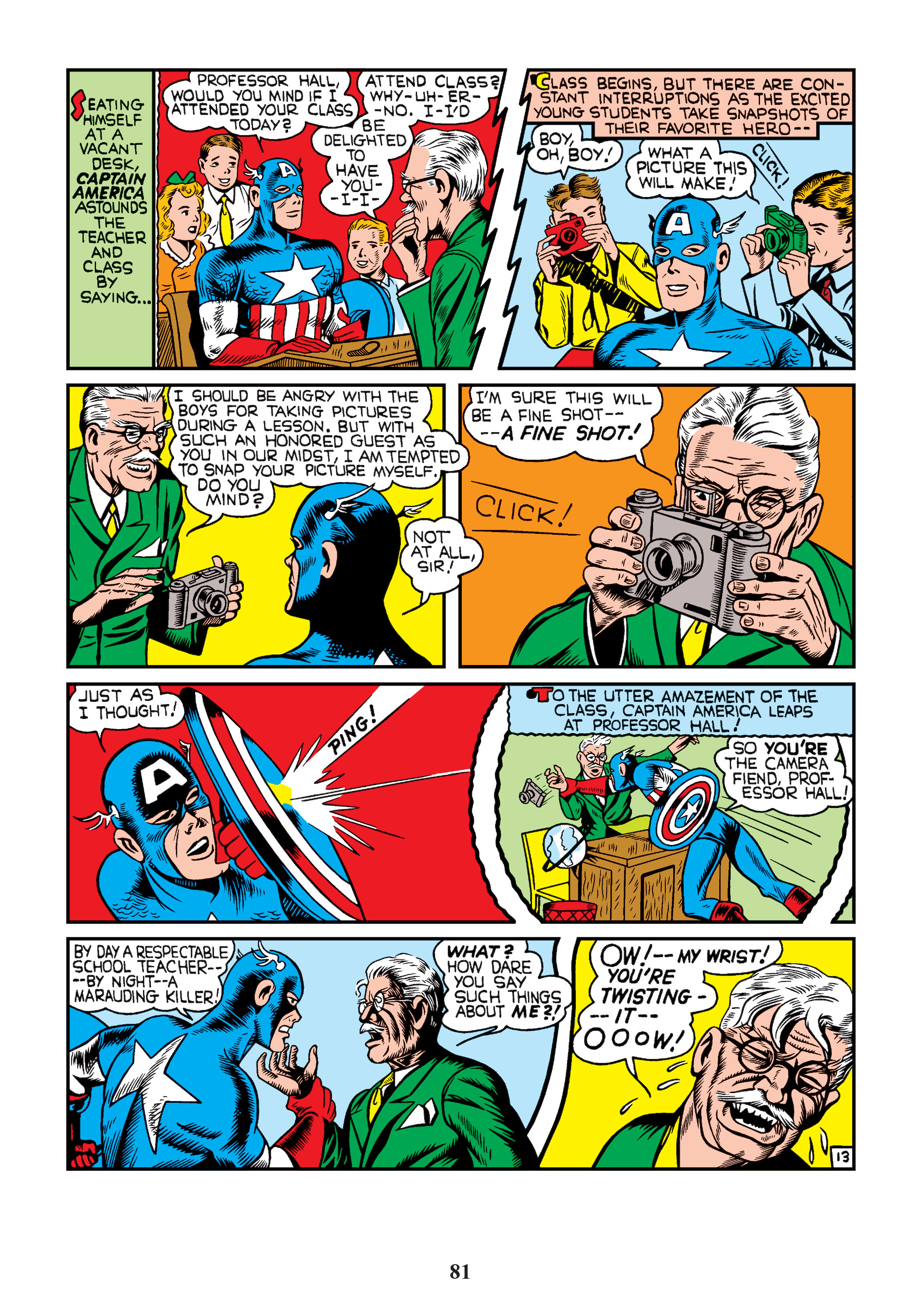 Read online Captain America Comics comic -  Issue #6 - 15