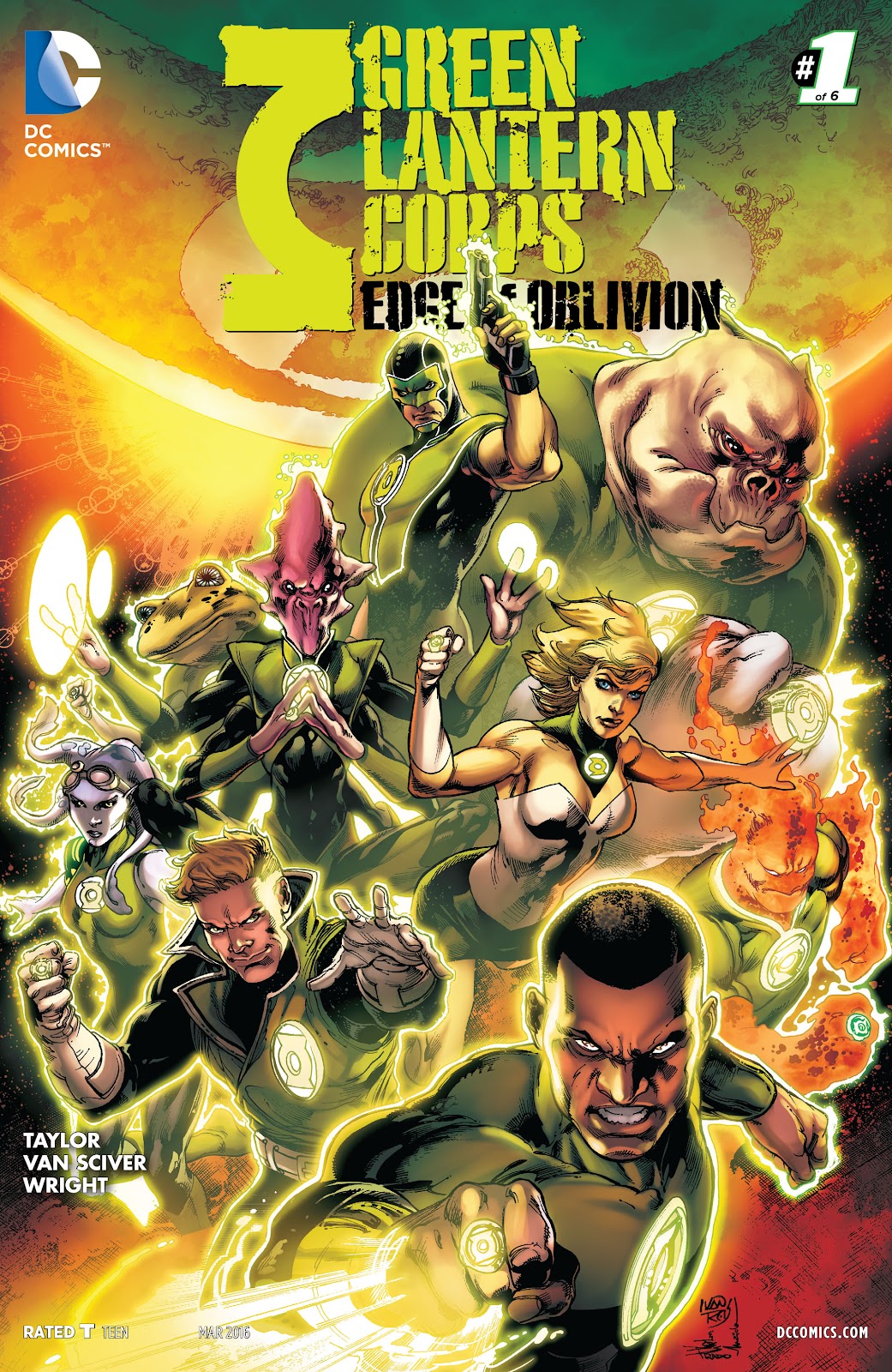 Green Lantern Corps: Edge of Oblivion issue 1 - Page 3