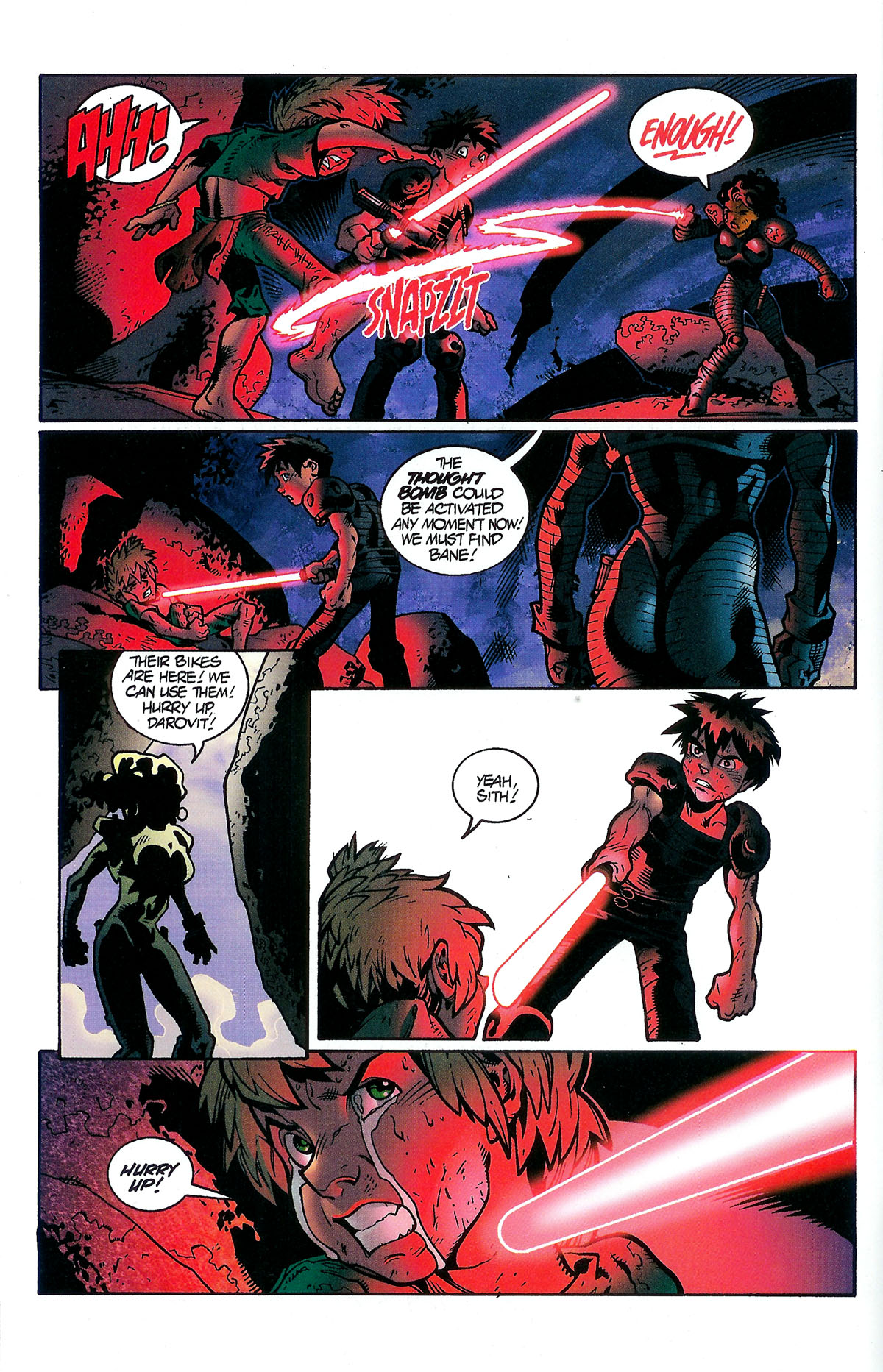 Read online Star Wars: Jedi vs. Sith comic -  Issue #6 - 8