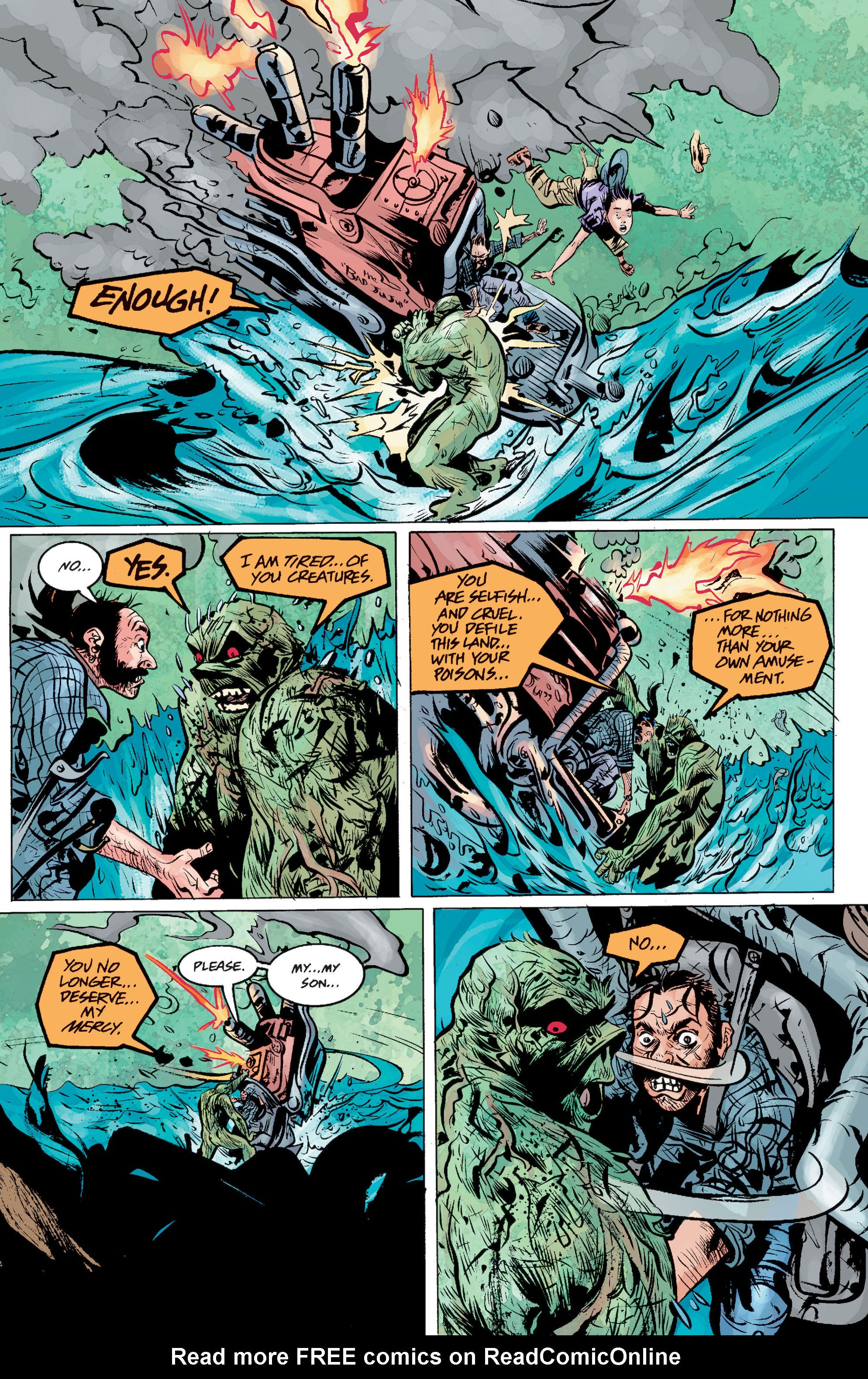 Read online Swamp Thing (2000) comic -  Issue # TPB 1 - 233