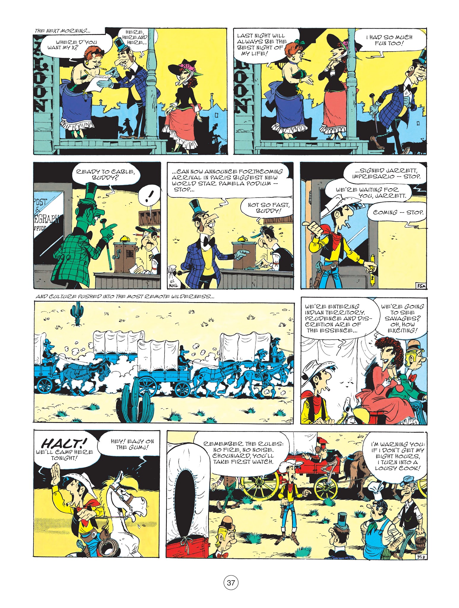 Read online A Lucky Luke Adventure comic -  Issue #63 - 38