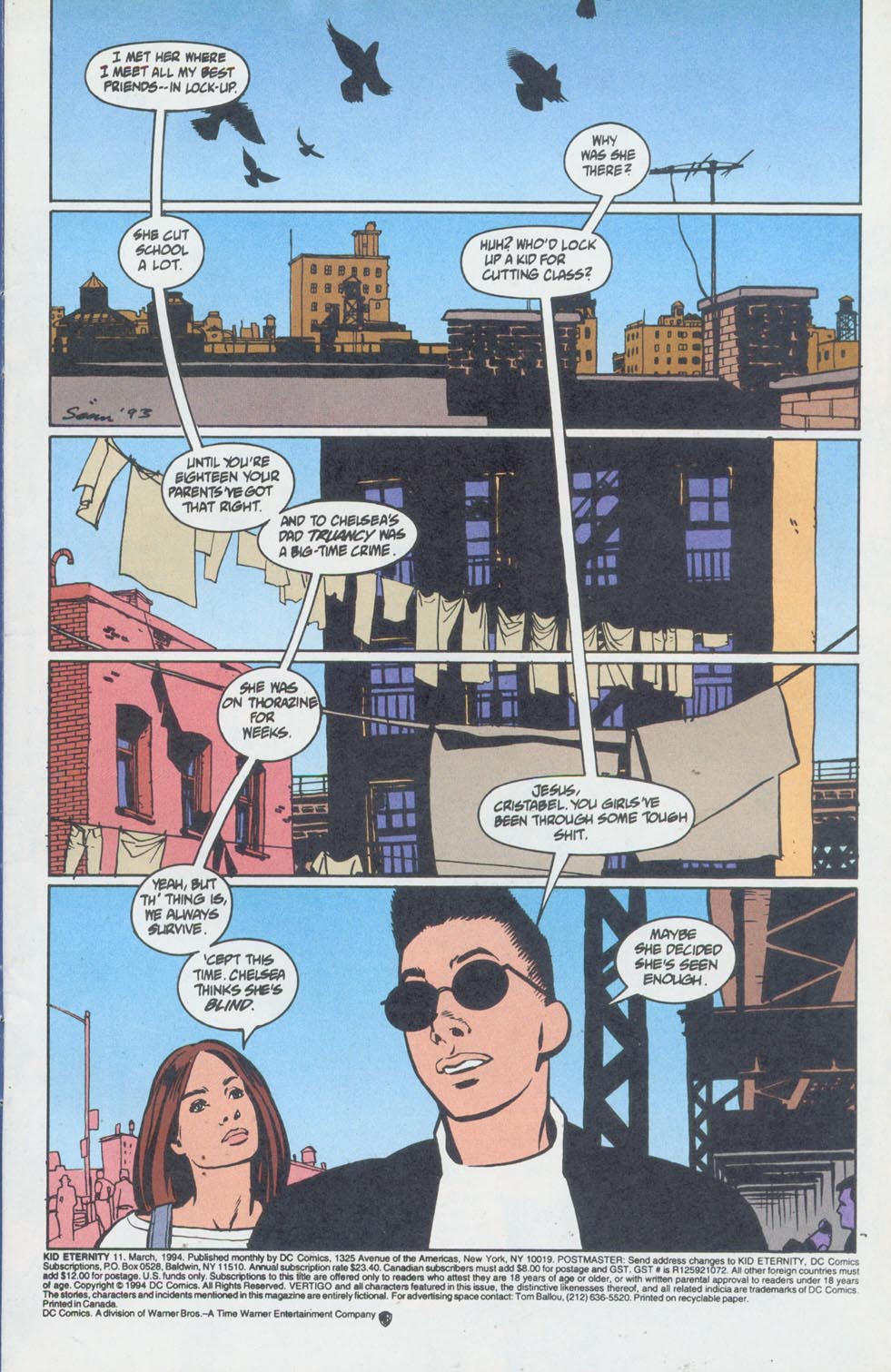 Read online Kid Eternity (1993) comic -  Issue #11 - 2