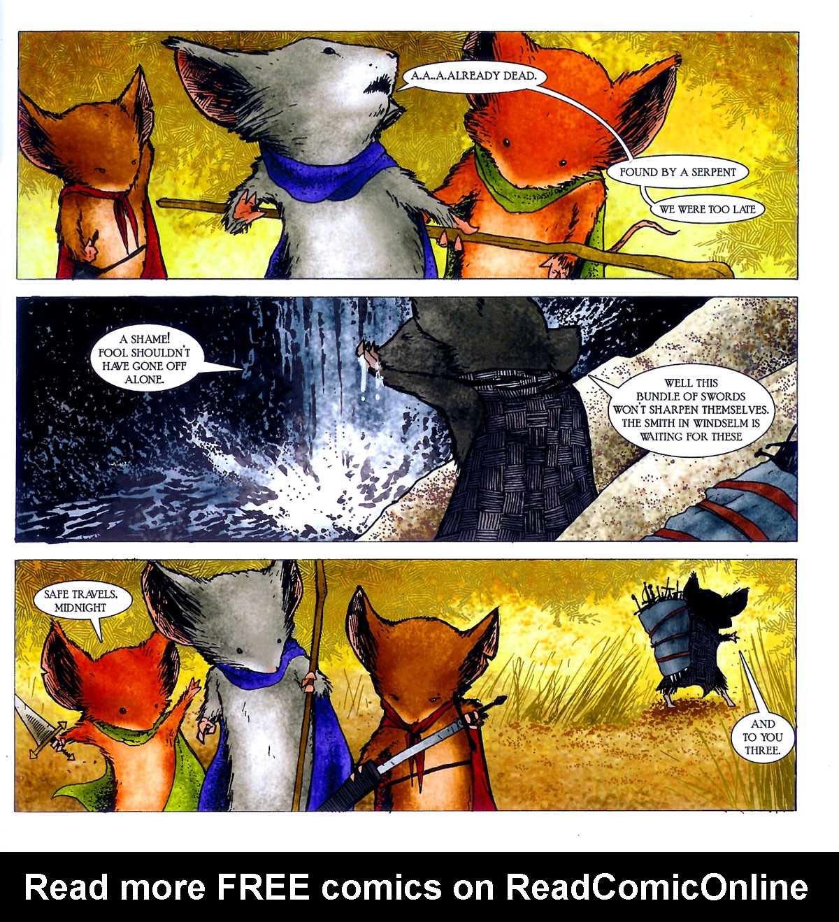 Read online Mouse Guard comic -  Issue #3 - 5