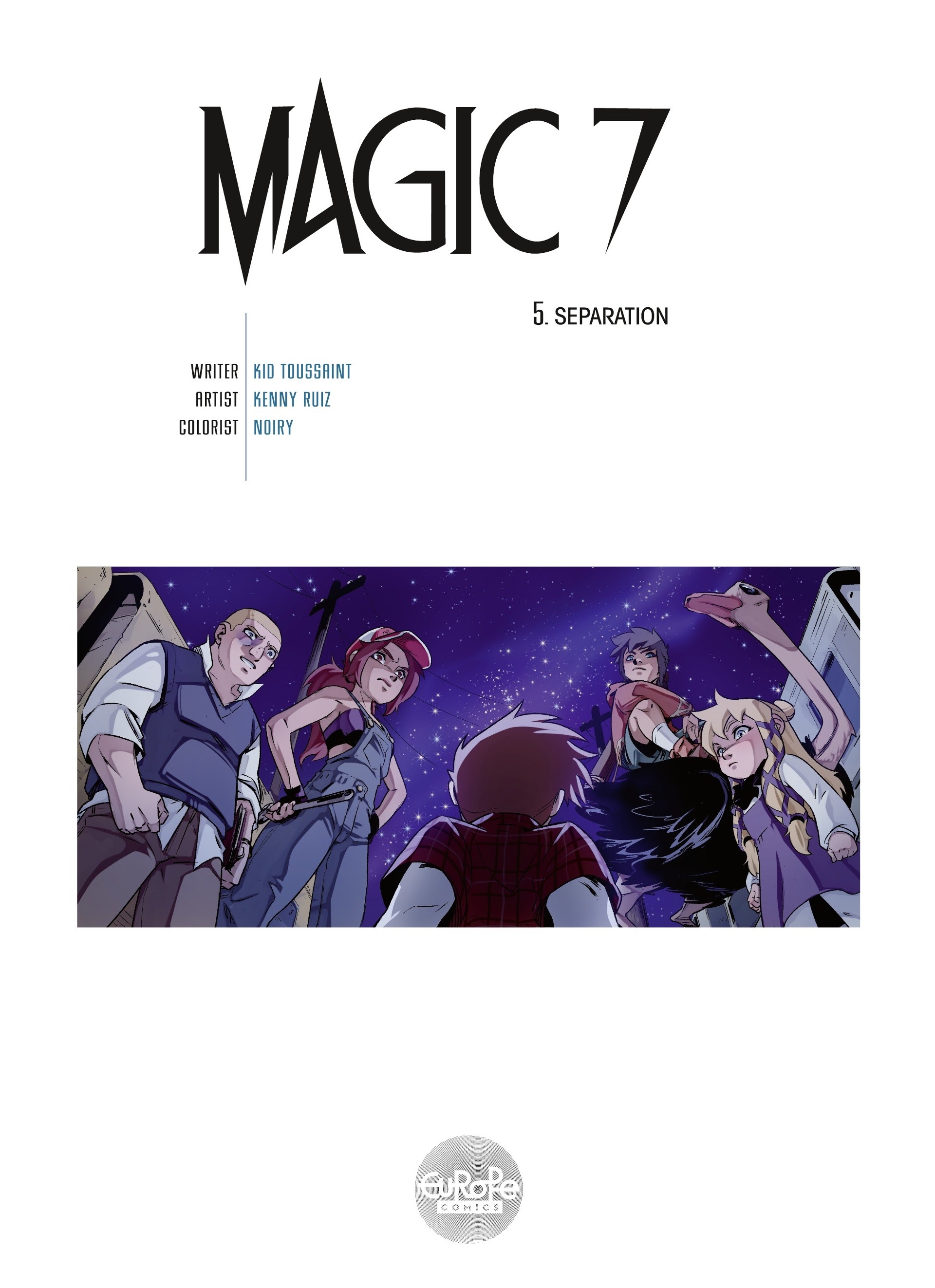Read online Magic 7 comic -  Issue #5 - 2