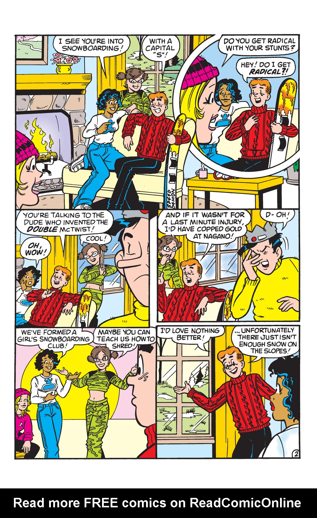 Read online World of Archie: Xtreme Winter comic -  Issue # Full - 35