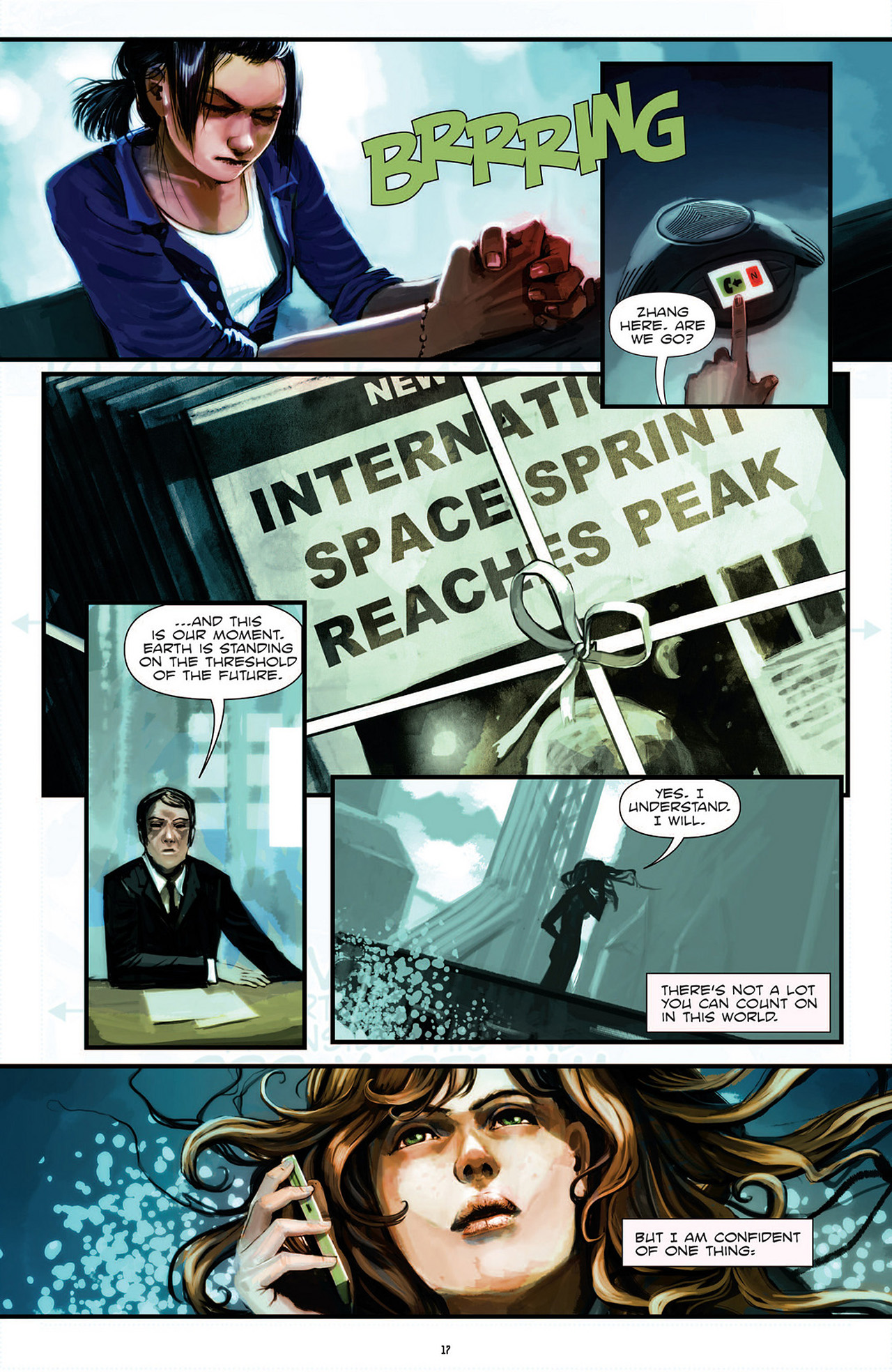 Read online Womanthology: Space comic -  Issue #1 - 20