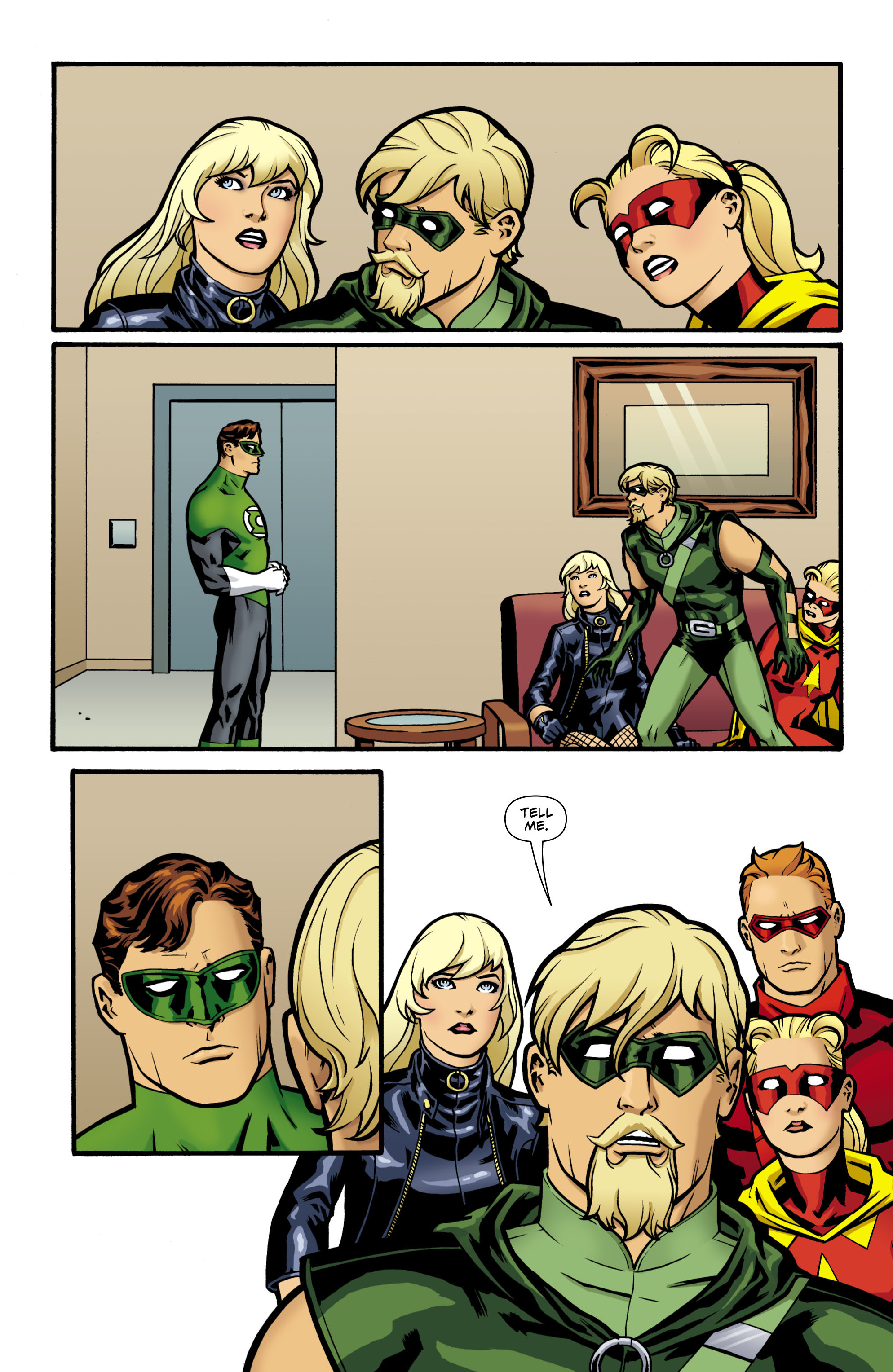 Read online Green Arrow/Black Canary comic -  Issue #4 - 19