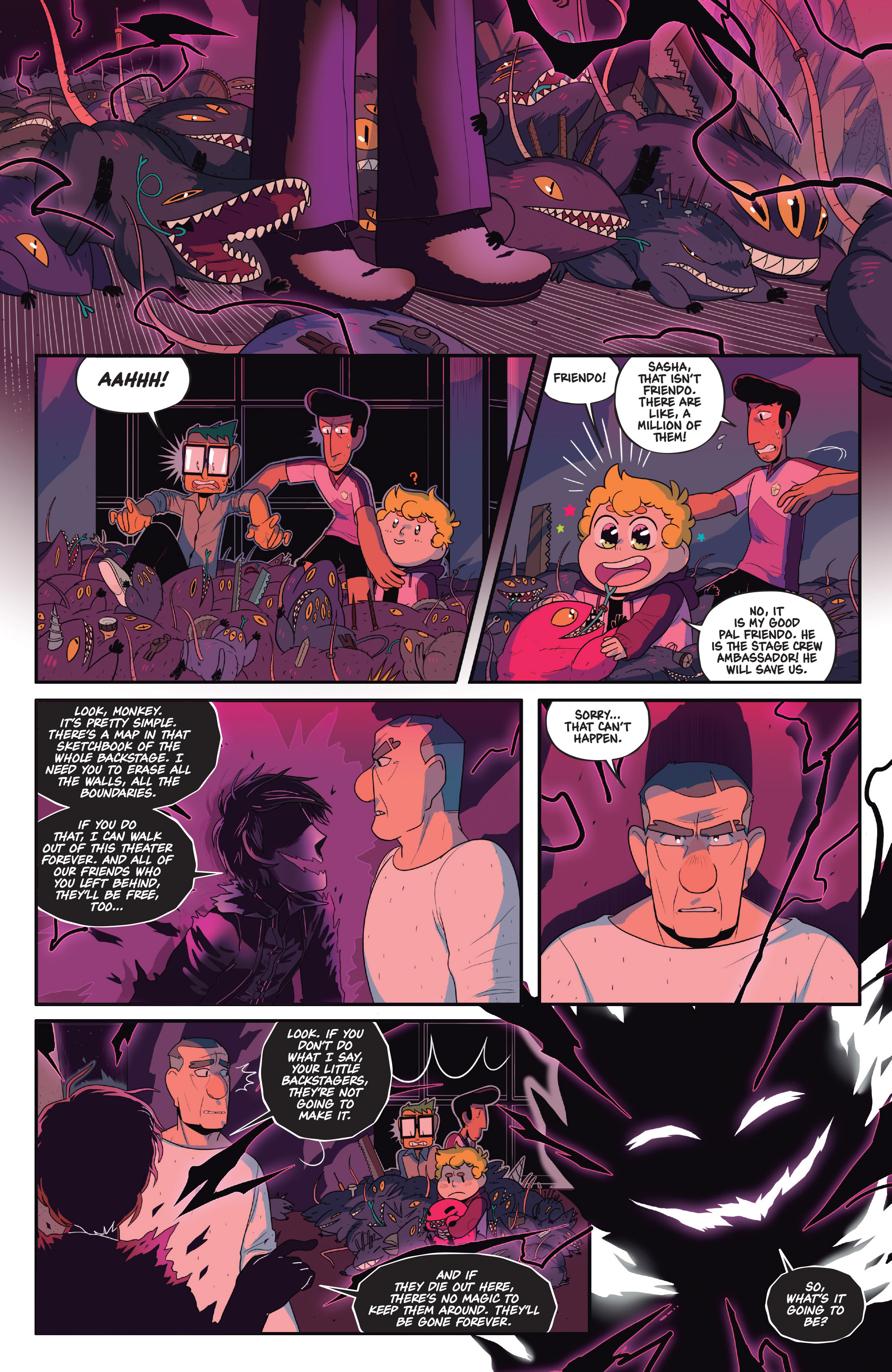 Read online The Backstagers comic -  Issue #8 - 14