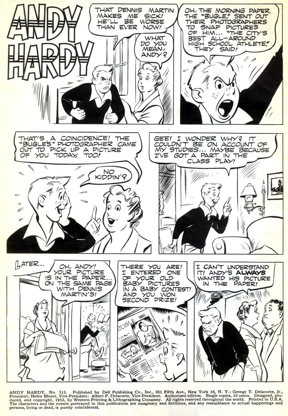 Read online Four Color Comics comic -  Issue #515 - 2