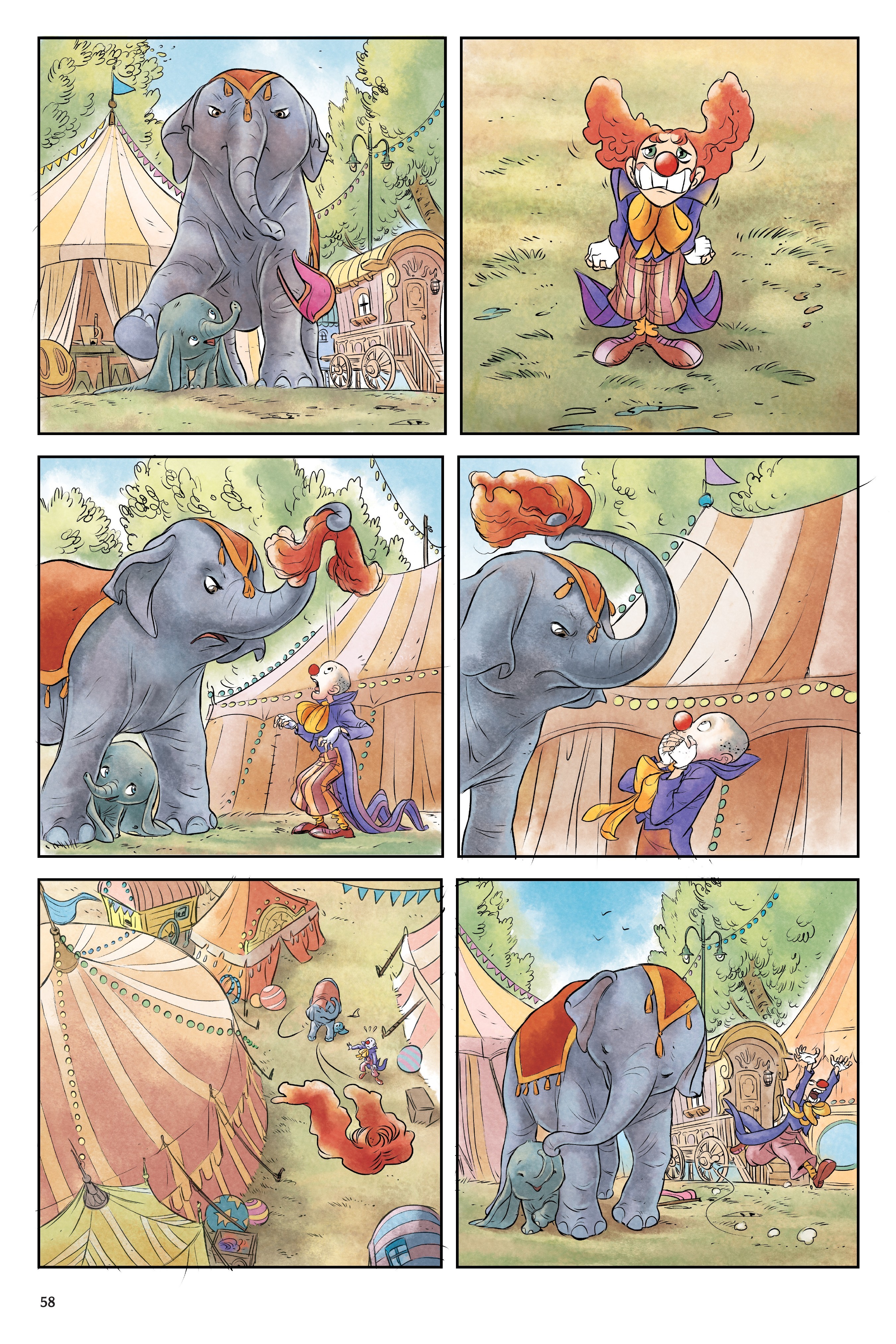 Read online Disney Dumbo: Friends in High Places comic -  Issue # Full - 59