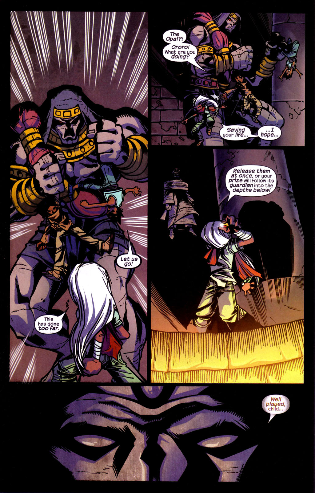 Read online Ororo: Before the Storm comic -  Issue #3 - 11