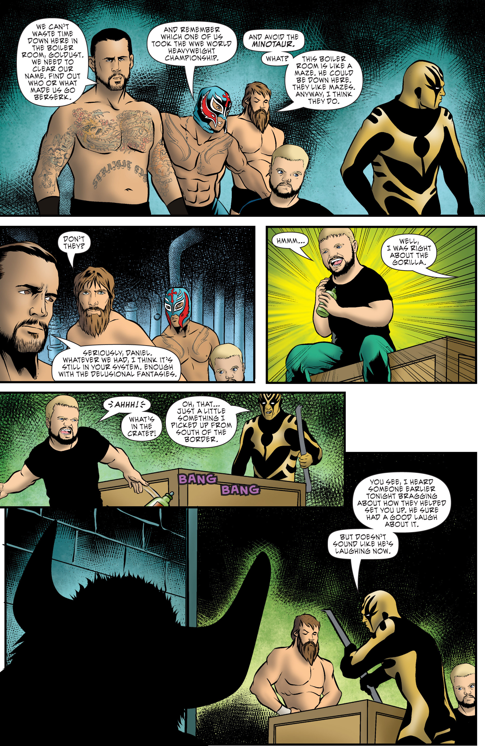 Read online WWE Superstars comic -  Issue #6 - 10