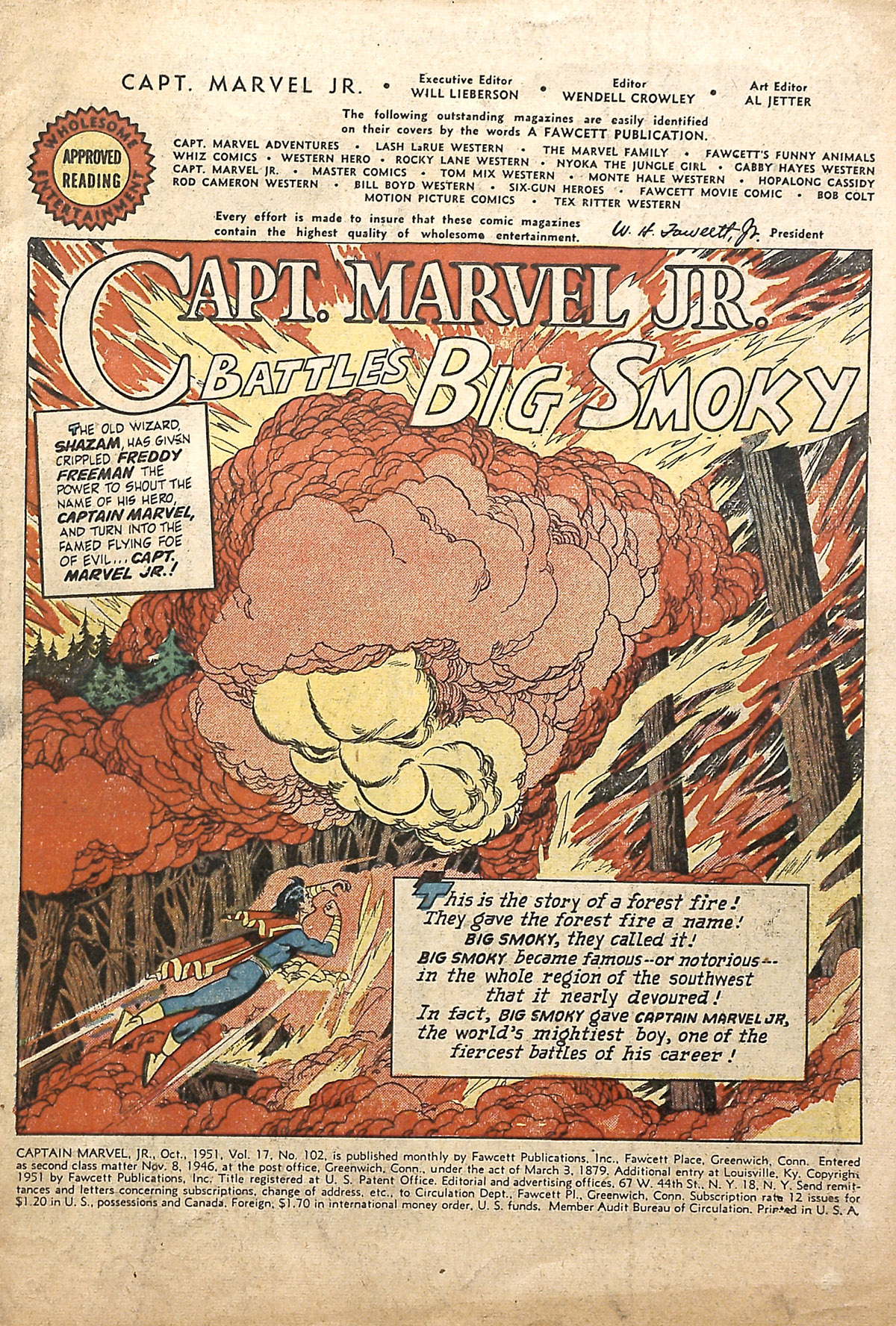 Read online Captain Marvel, Jr. comic -  Issue #102 - 2