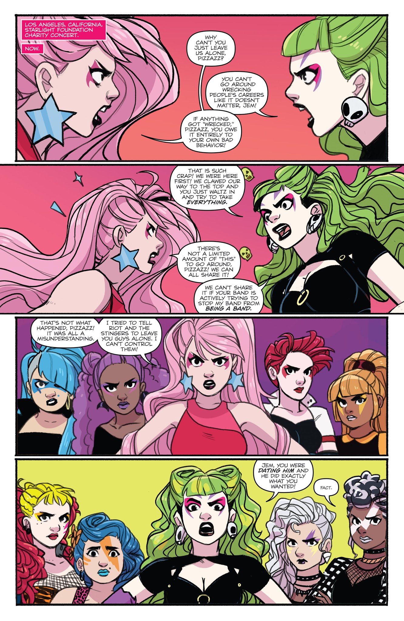 Read online Jem and the Holograms: The Misfits: Infinite comic -  Issue #1 - 25