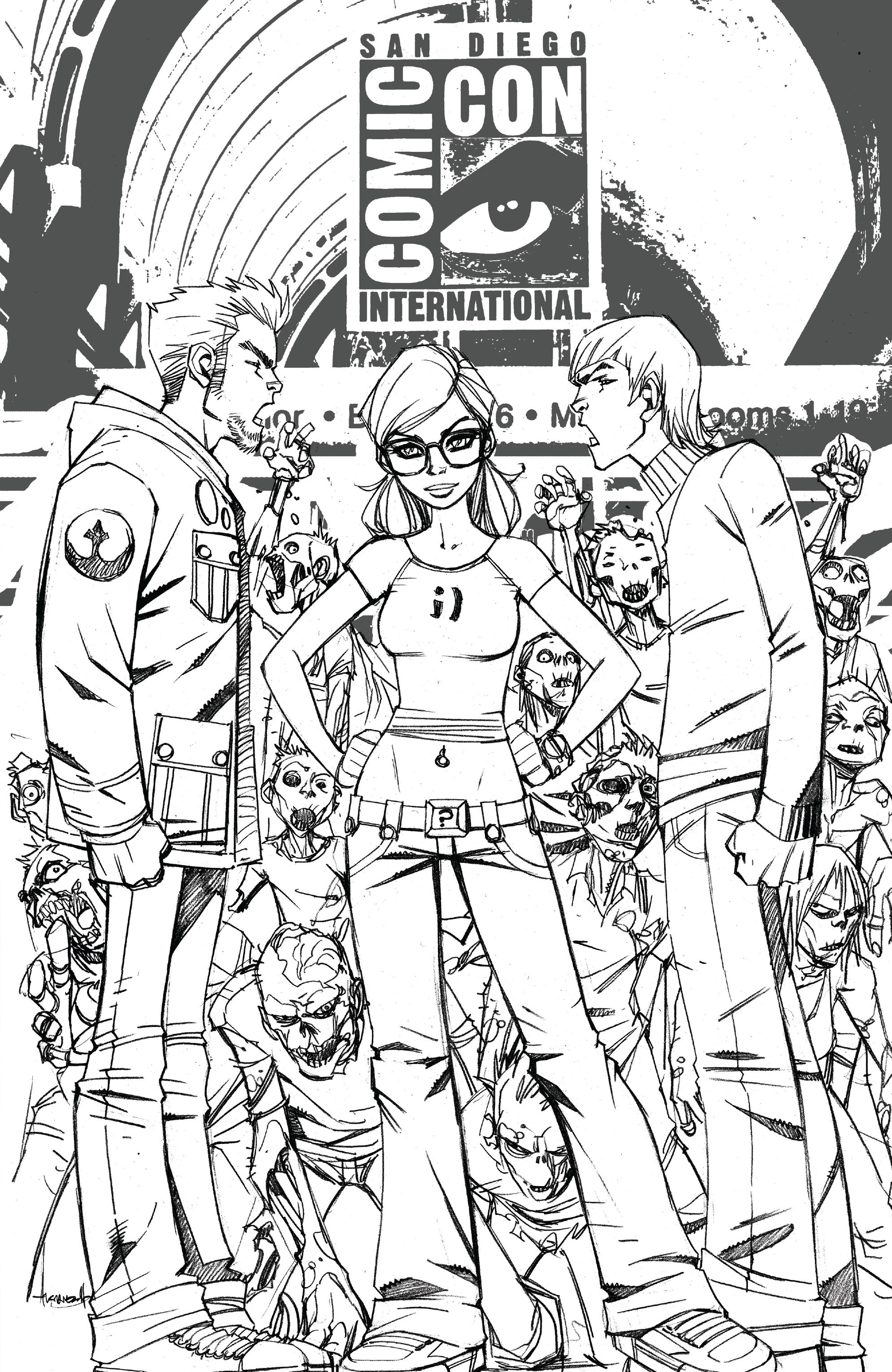 Read online Fanboys vs. Zombies comic -  Issue #1 - 6