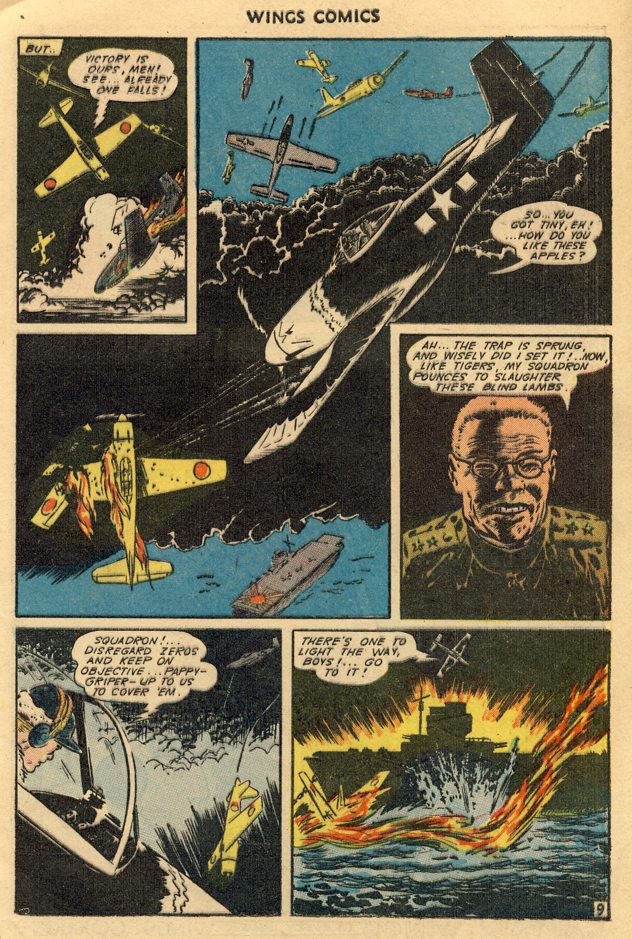 Read online Wings Comics comic -  Issue #49 - 11