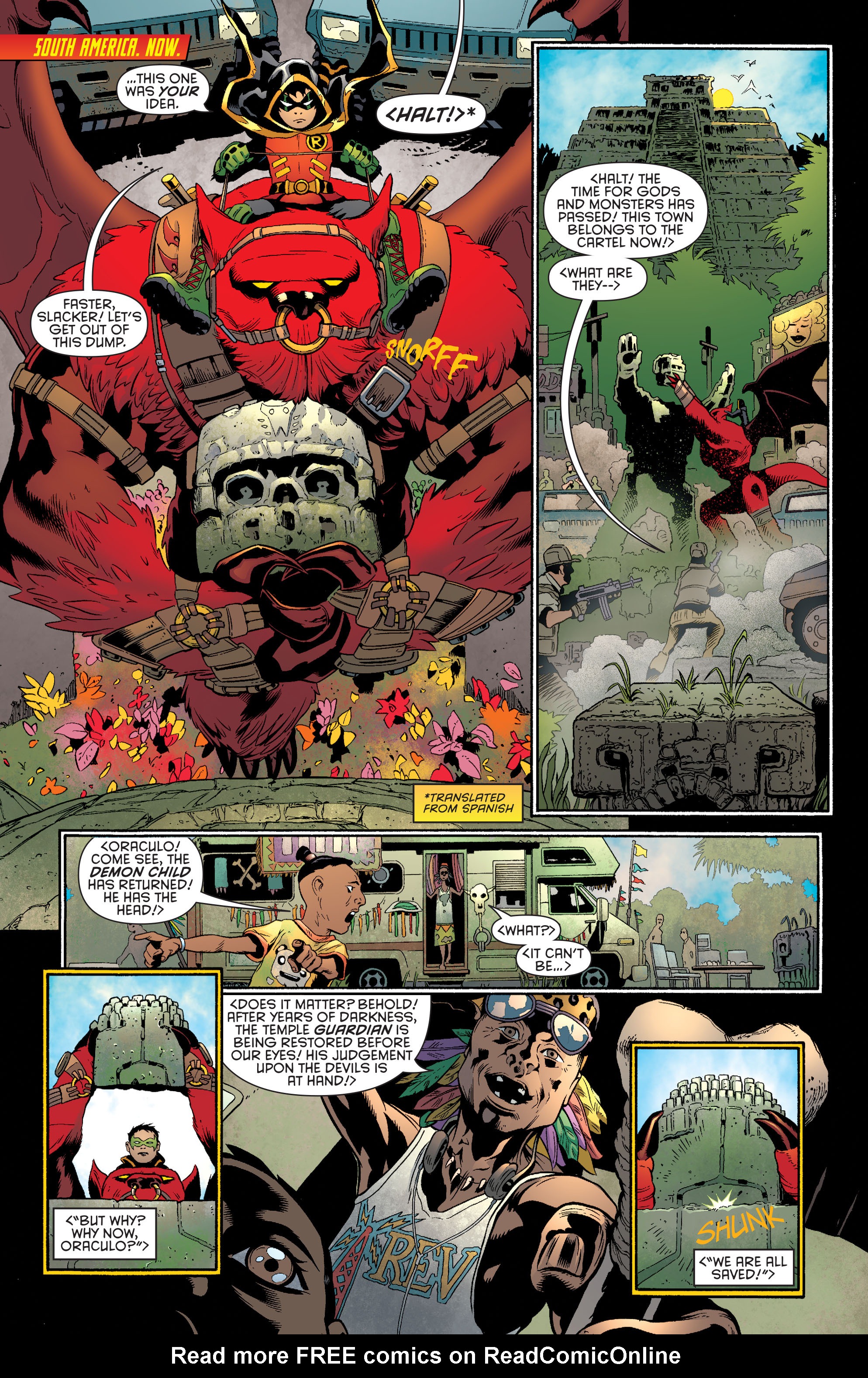 Read online Robin: Son of Batman comic -  Issue #2 - 8