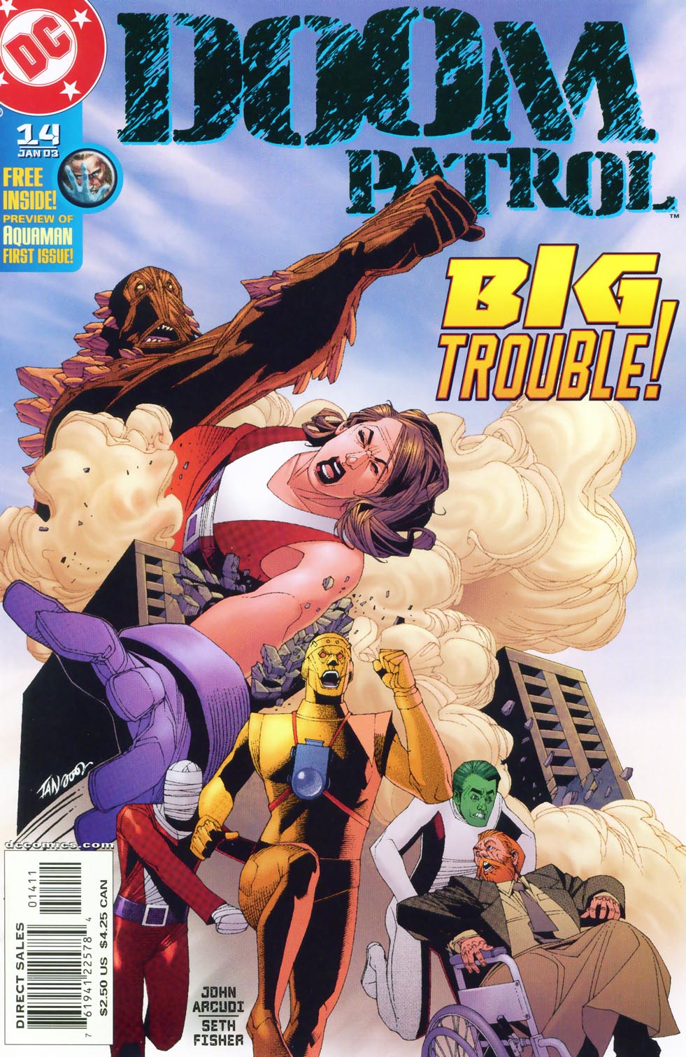 Read online Doom Patrol (2001) comic -  Issue #14 - 1