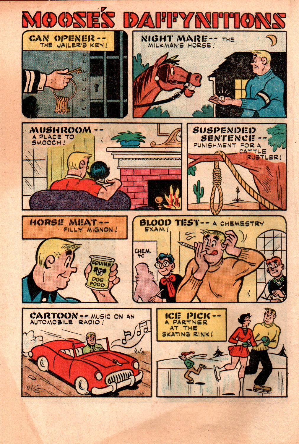 Read online Archie's Joke Book Magazine comic -  Issue #43 - 24