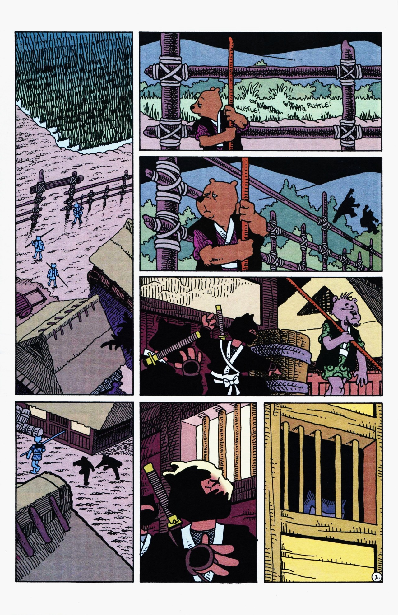 Read online Usagi Yojimbo (1993) comic -  Issue #2 - 3