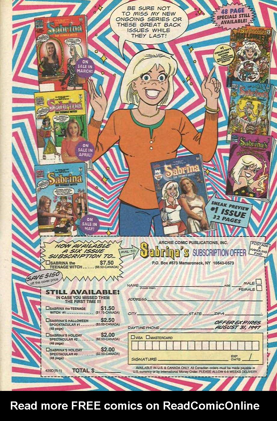 Read online Archie Digest Magazine comic -  Issue #149 - 65