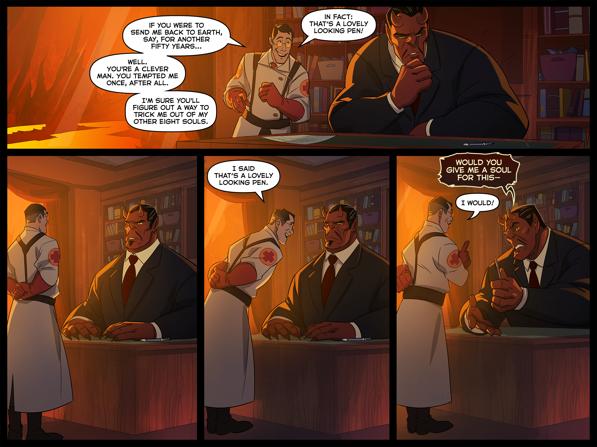 Read online Team Fortress 2 comic -  Issue #6 - 224