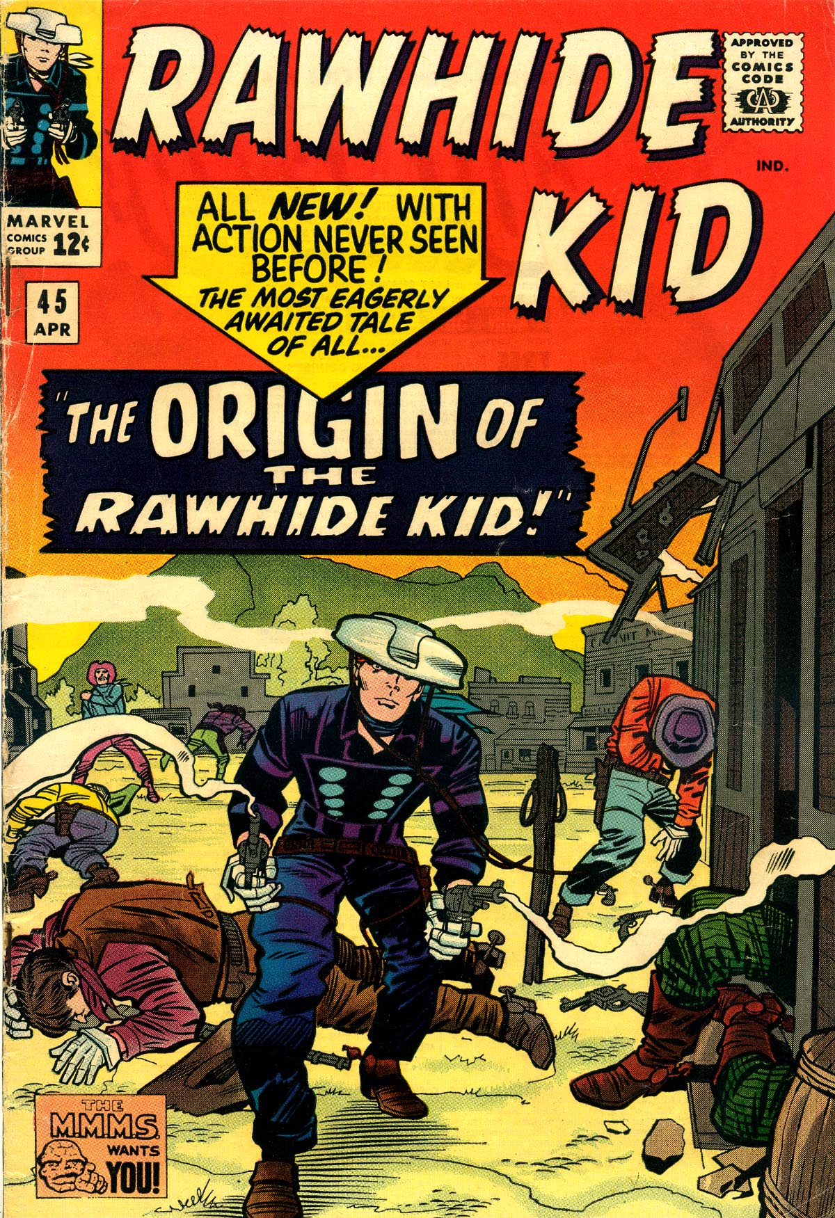 Read online The Rawhide Kid comic -  Issue #45 - 1