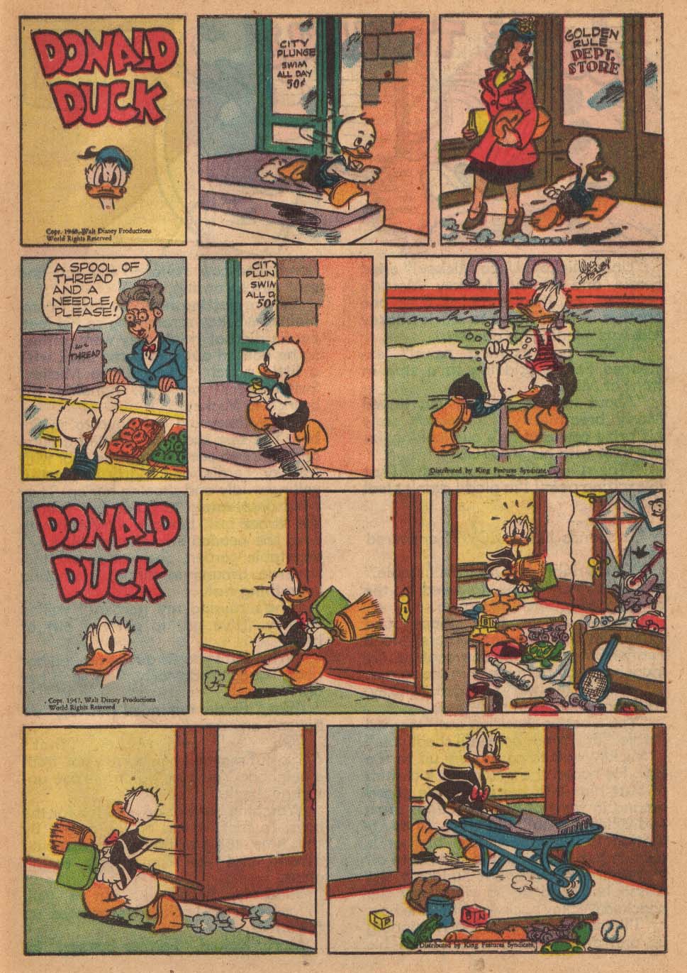 Read online Walt Disney's Comics and Stories comic -  Issue #130 - 33