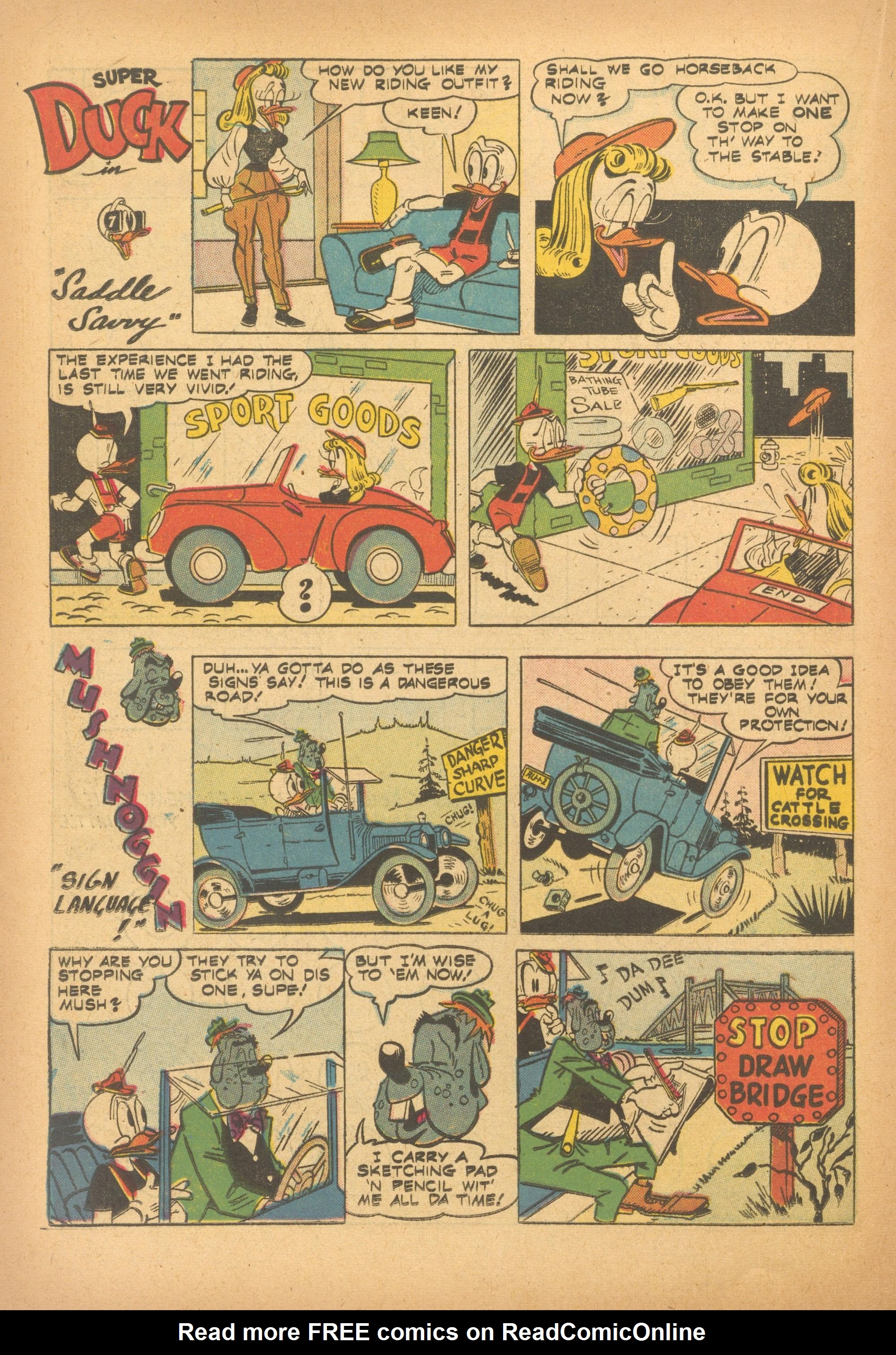 Read online Super Duck Comics comic -  Issue #61 - 20