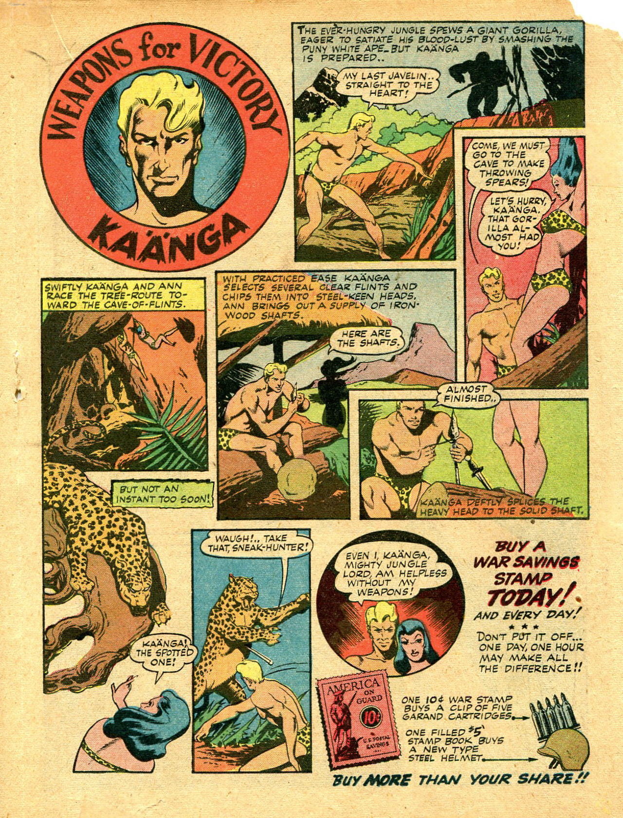 Read online Jungle Comics comic -  Issue #43 - 35