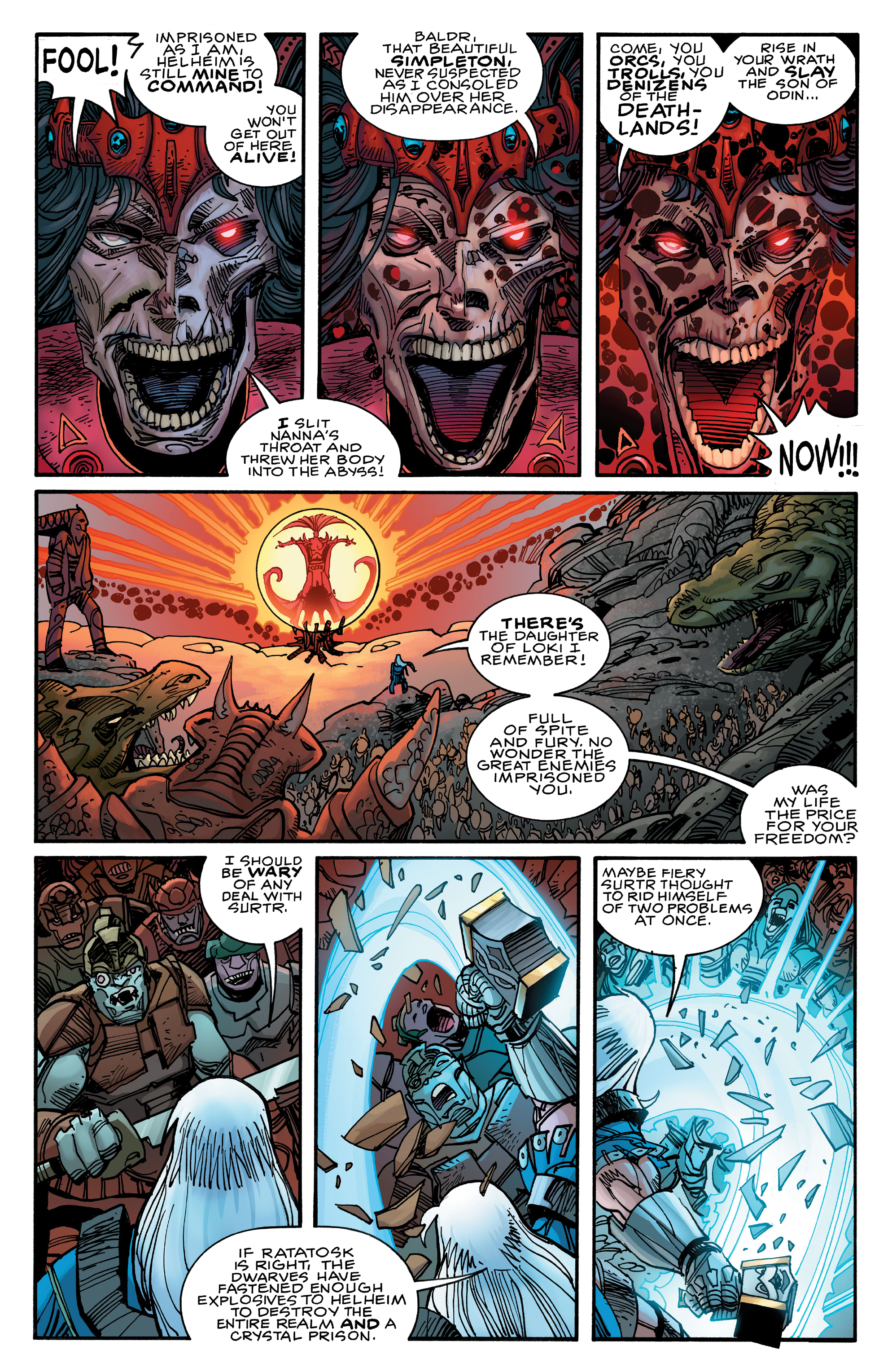 Read online Ragnarok: The Breaking of Helheim comic -  Issue #5 - 17