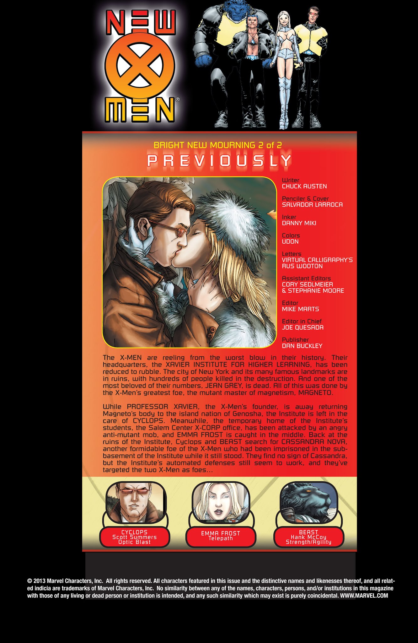 Read online New X-Men (2001) comic -  Issue # _TPB 8 - 116