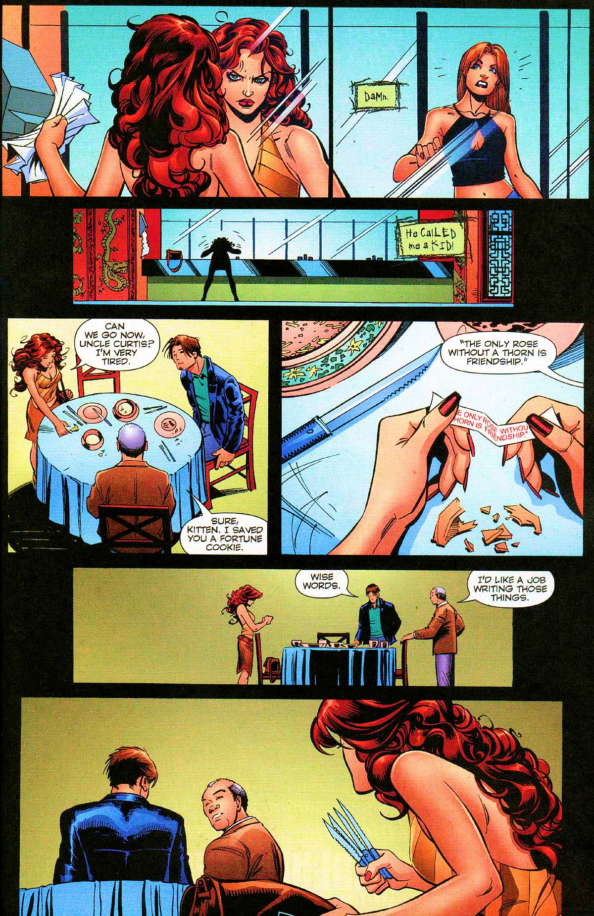 Read online Rose and Thorn comic -  Issue #3 - 16