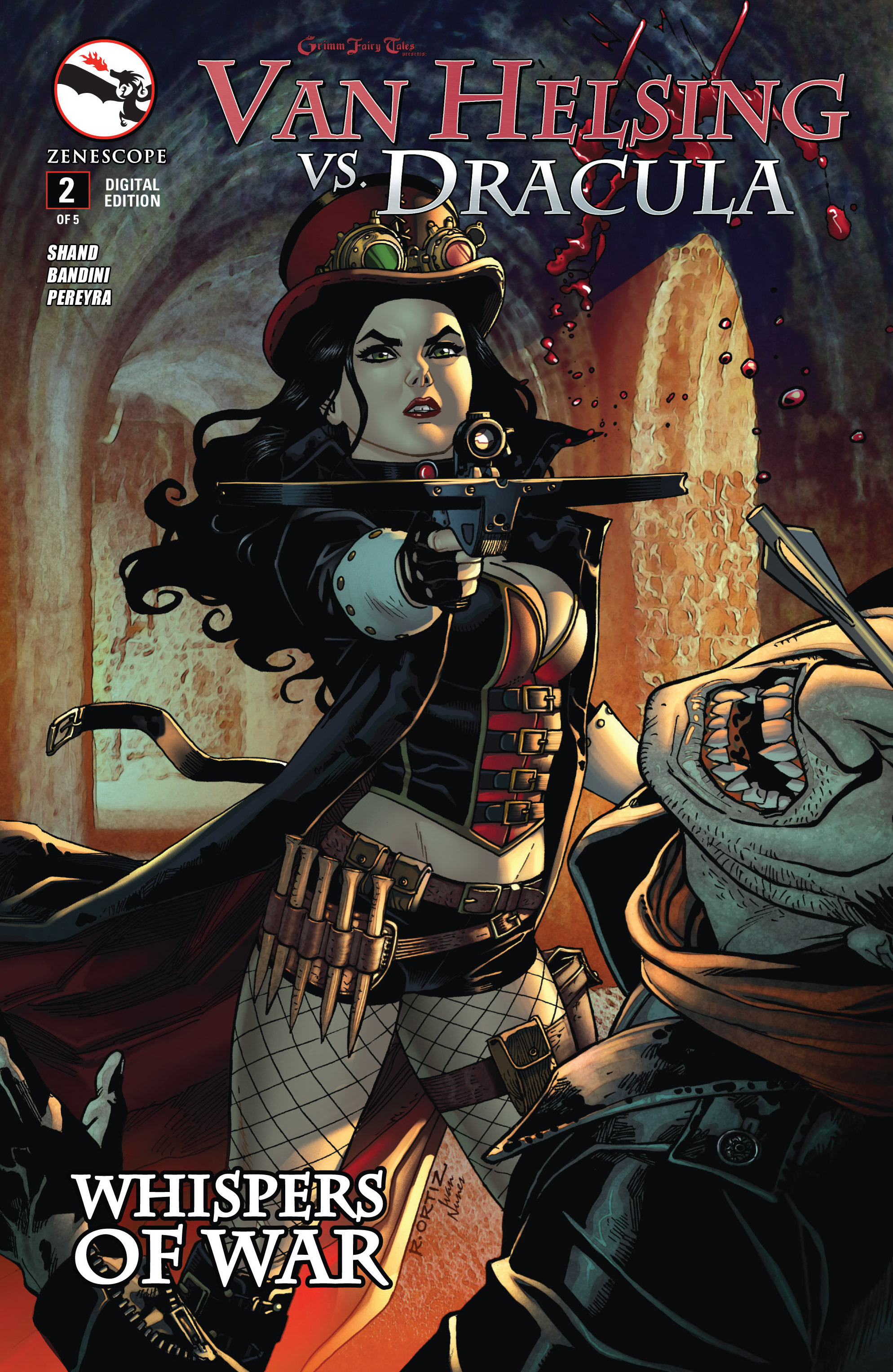 Read online Grimm Fairy Tales presents Van Helsing vs. Dracula comic -  Issue #2 - 1