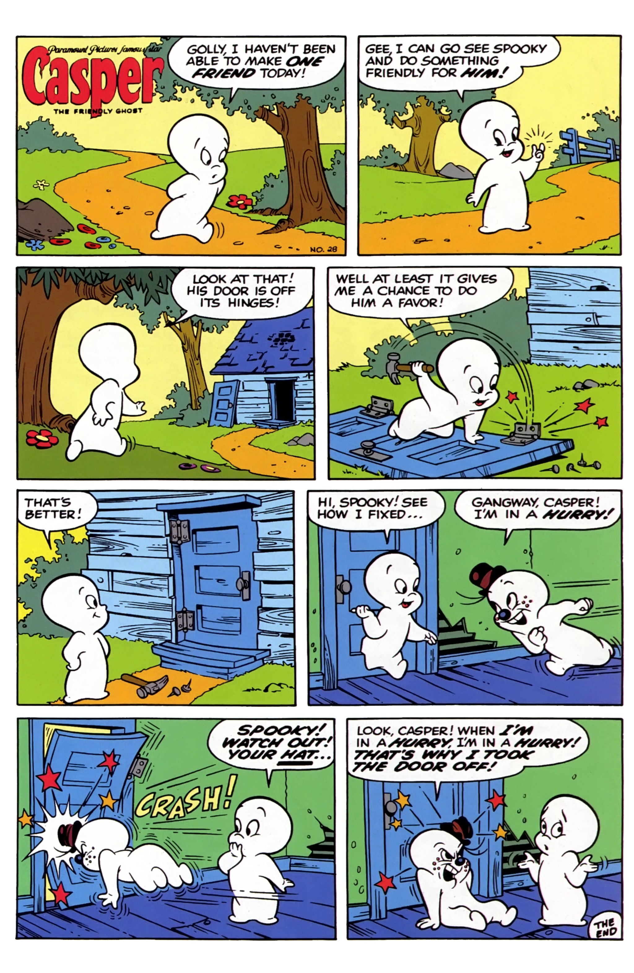 Read online Free Comic Book Day 2019 comic -  Issue # Casper's Spooksville - 23