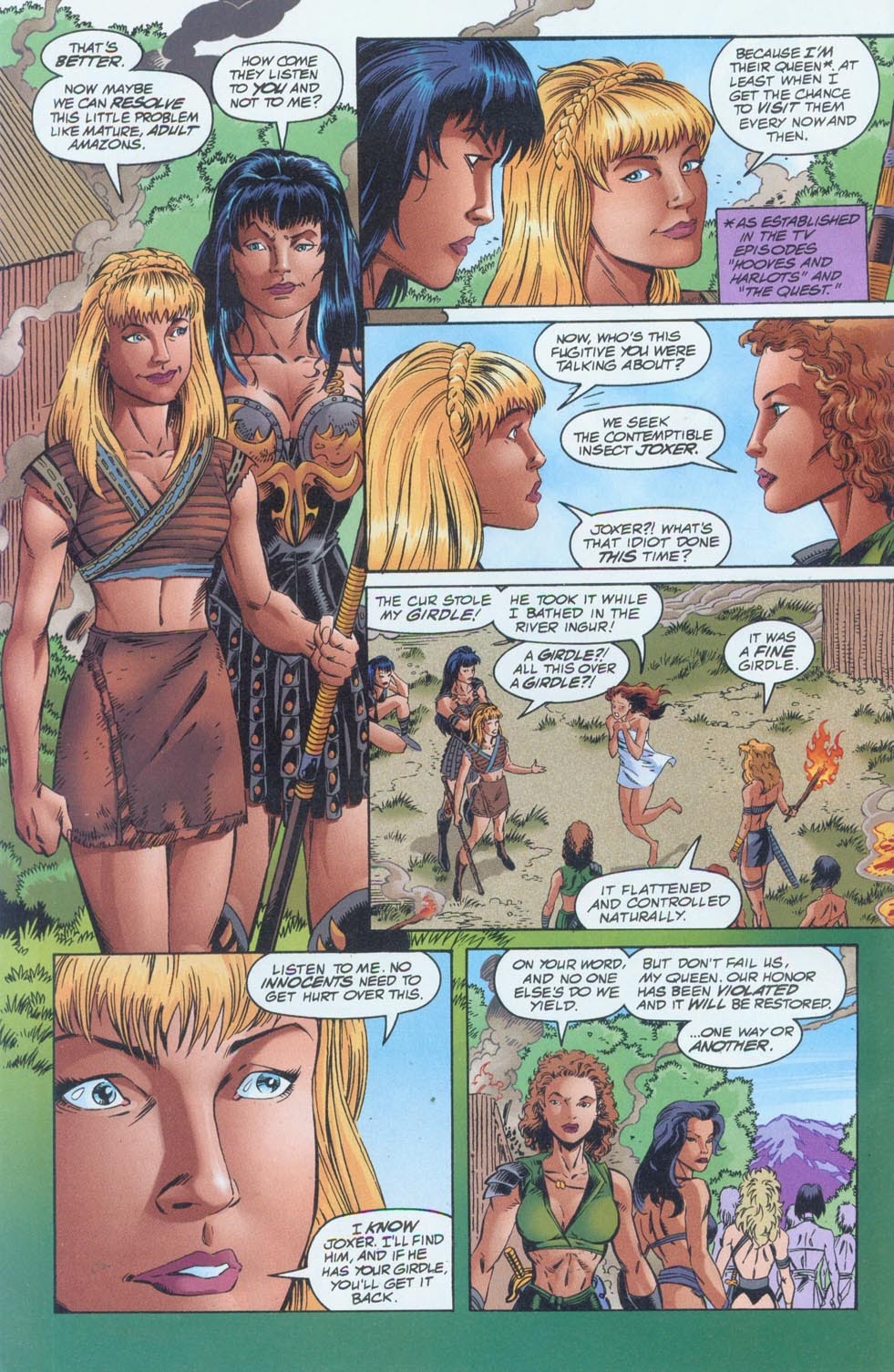 Read online Xena: Warrior Princess/Joxer: Warrior Prince comic -  Issue #1 - 8