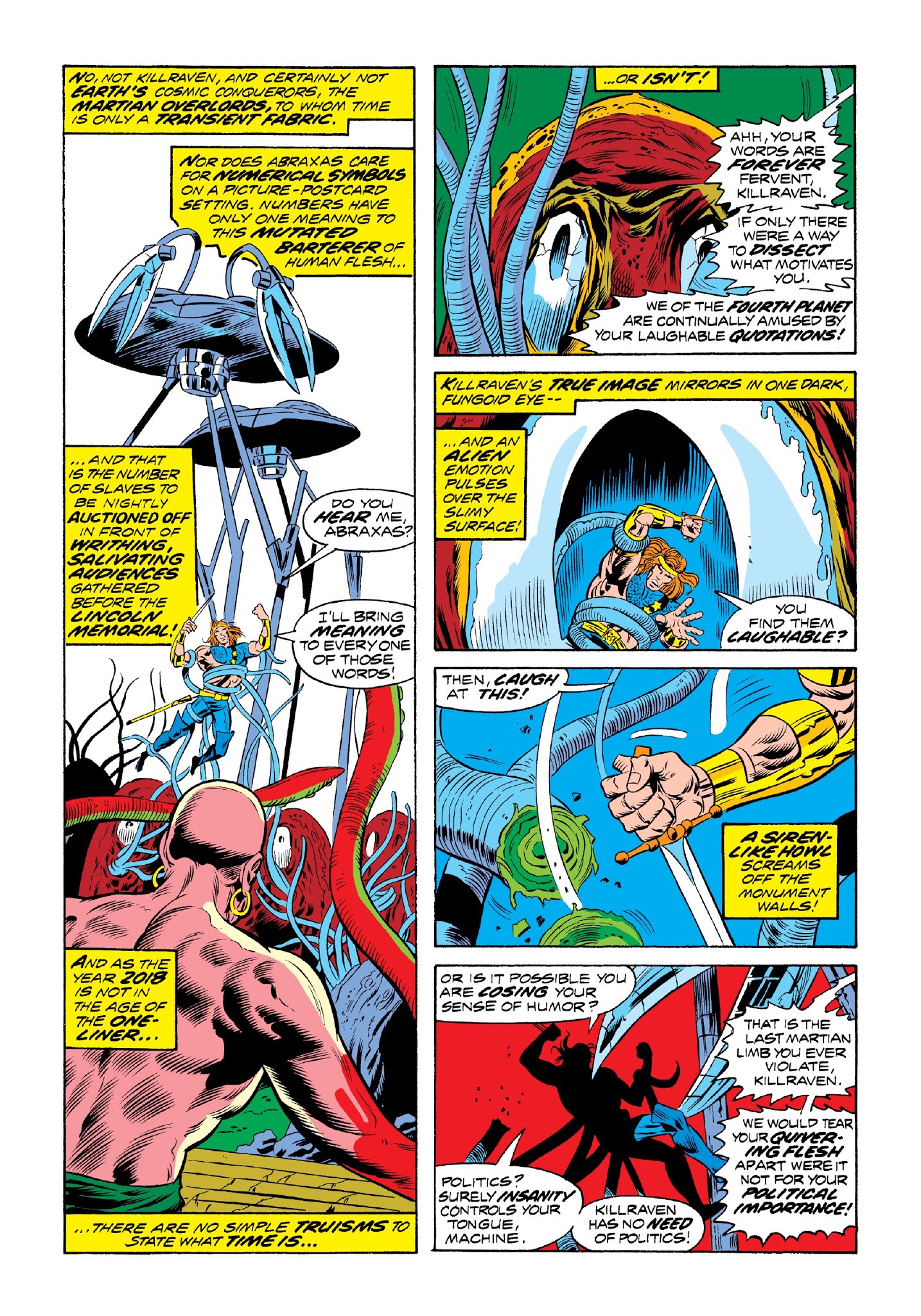 Read online Marvel Masterworks: Killraven comic -  Issue # TPB 1 (Part 2) - 11