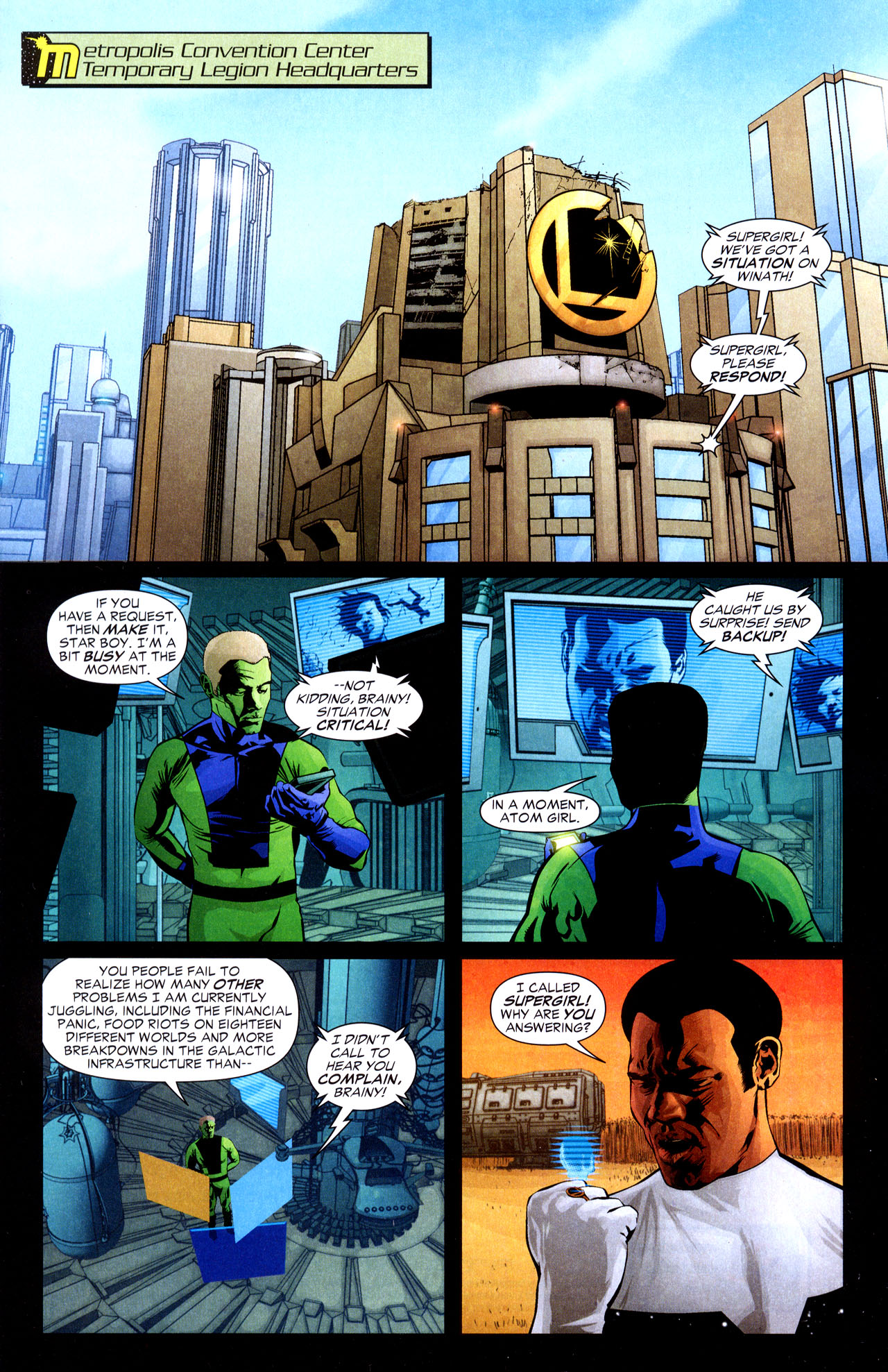 Read online Supergirl and the Legion of Super-Heroes comic -  Issue #32 - 7