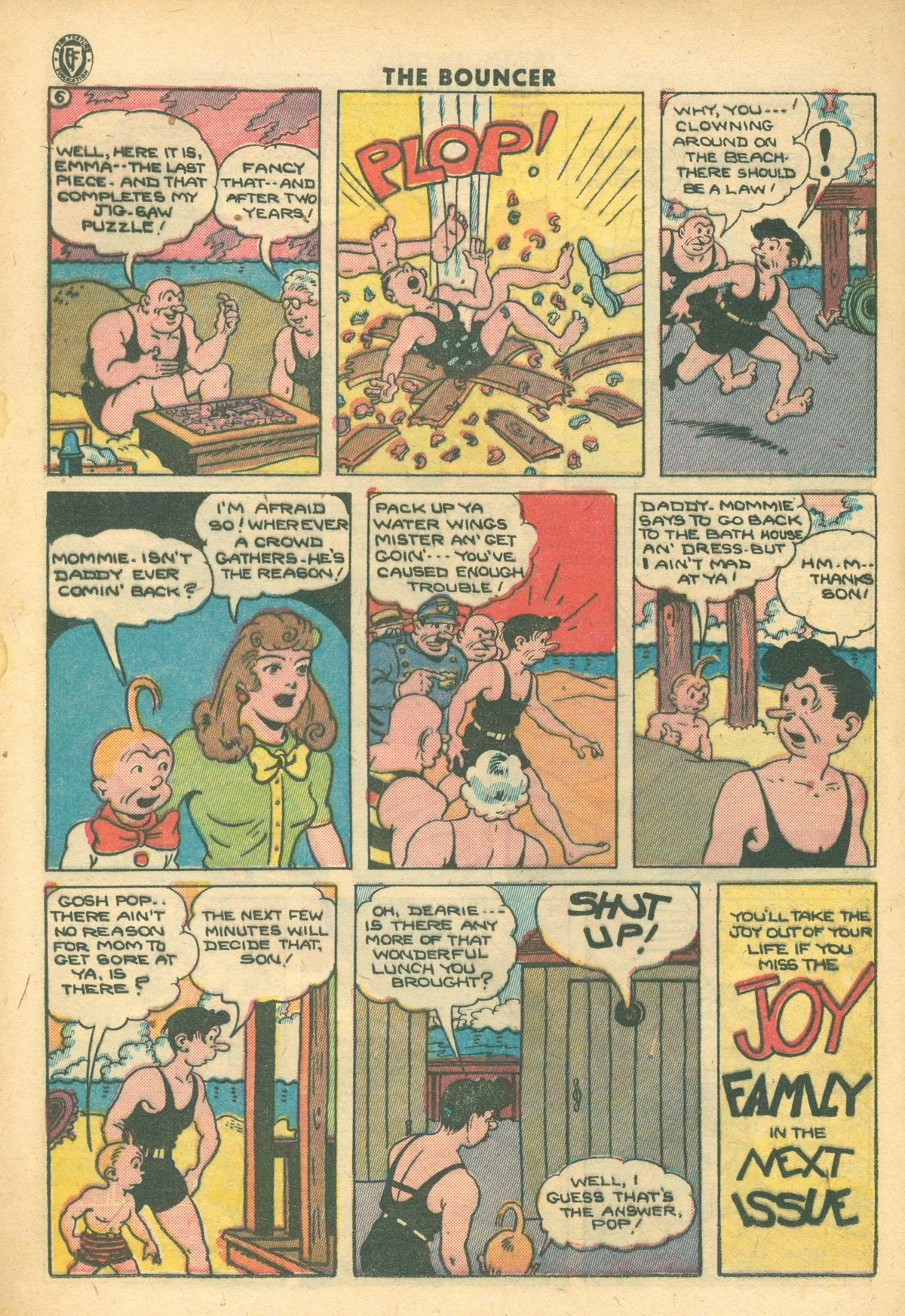 Read online The Bouncer (1944) comic -  Issue #12 - 24