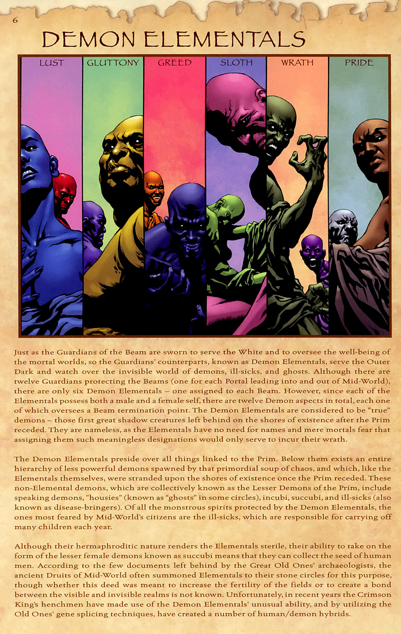 Read online Dark Tower: End-World Almanac comic -  Issue # Full - 7
