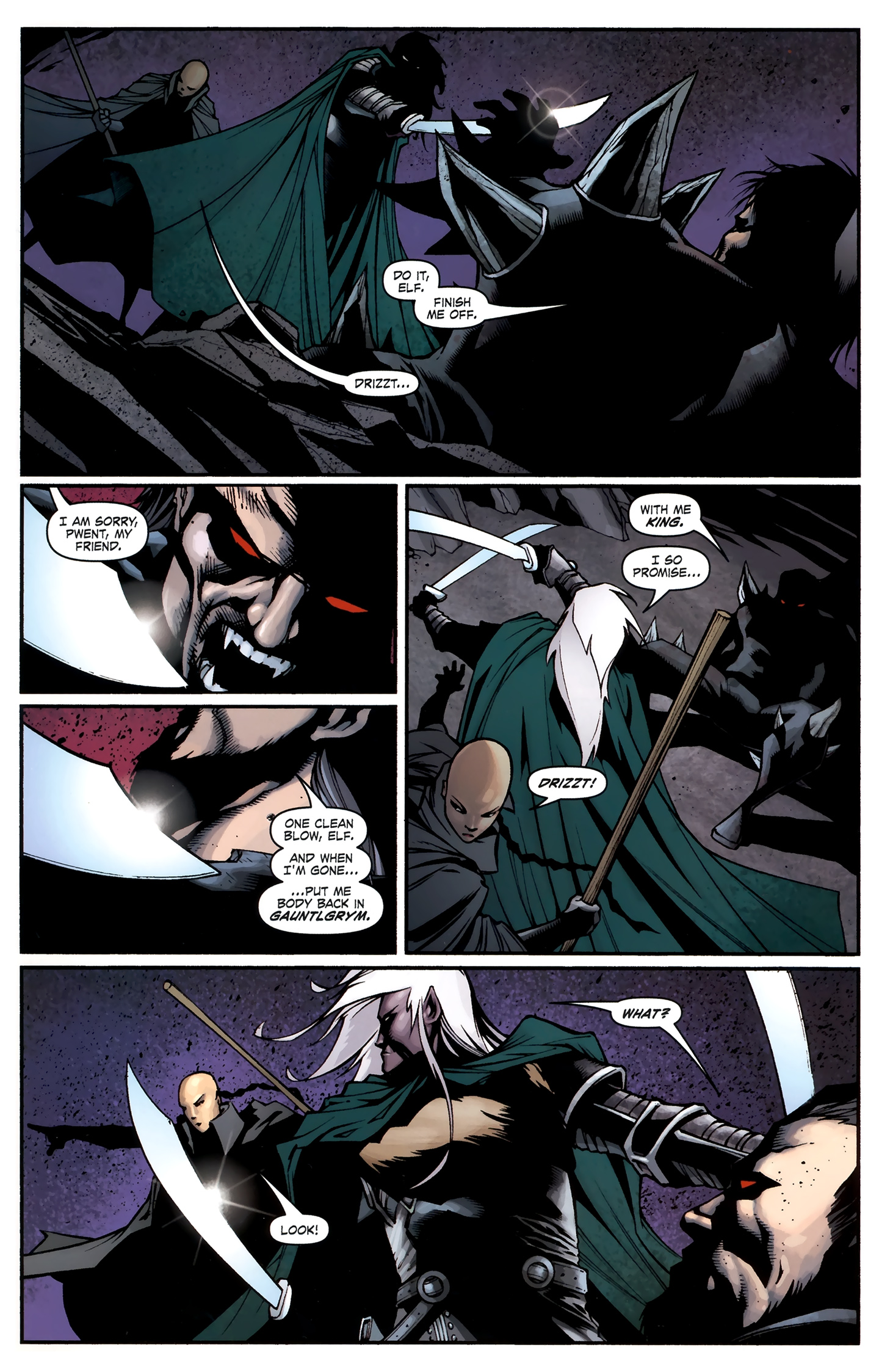 Read online Dungeons & Dragons: The Legend of Drizzt: Neverwinter Tales comic -  Issue #4 - 13