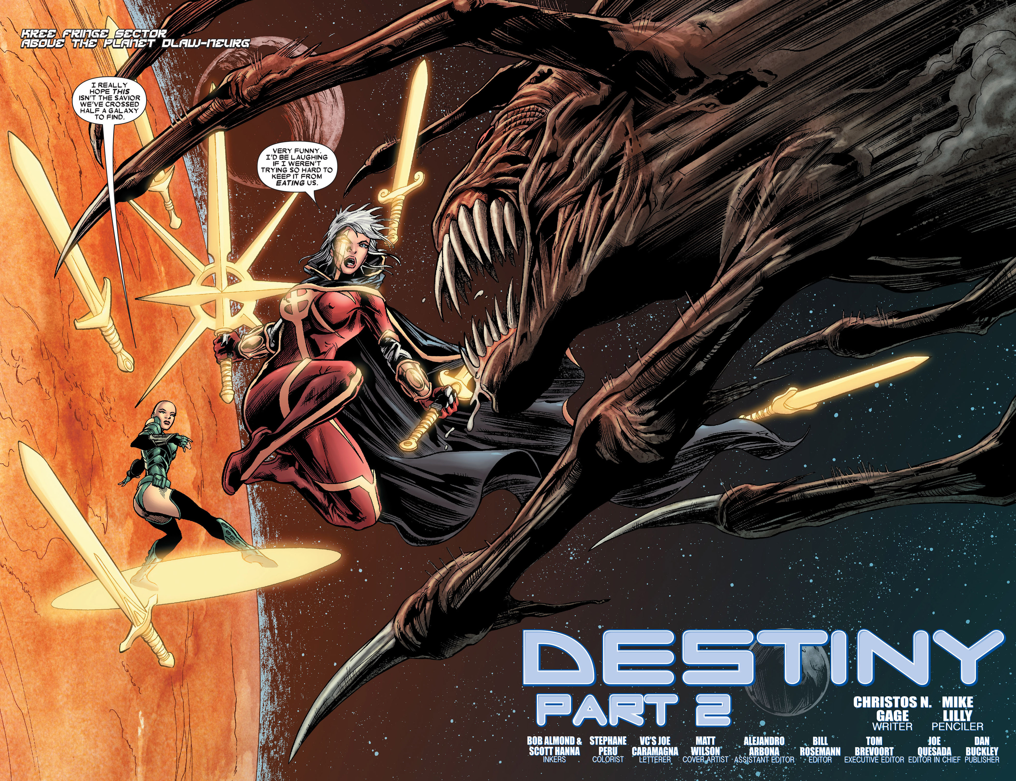 Read online Annihilation: Conquest - Quasar comic -  Issue #2 - 3